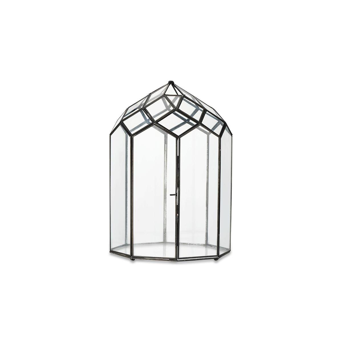 Nkuku Zarika Lantern | Lanterns & T-Lights | Black | Large – image 5
