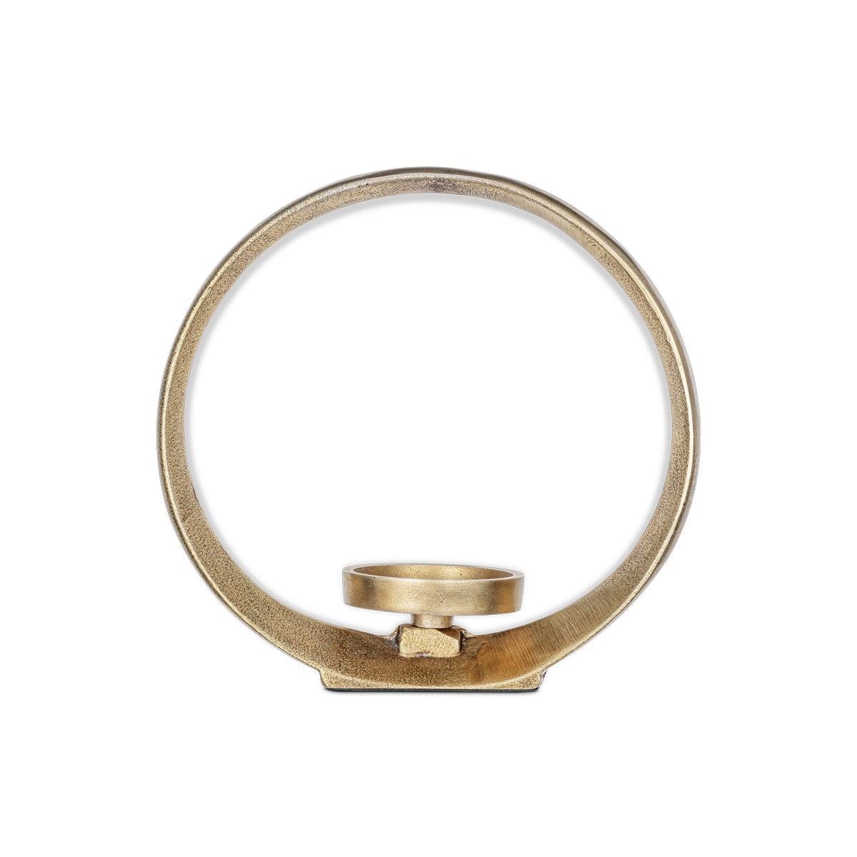 Nkuku Saili Statement Candle Holder | Candles Holders & Lanterns | Antique Brass – image 3