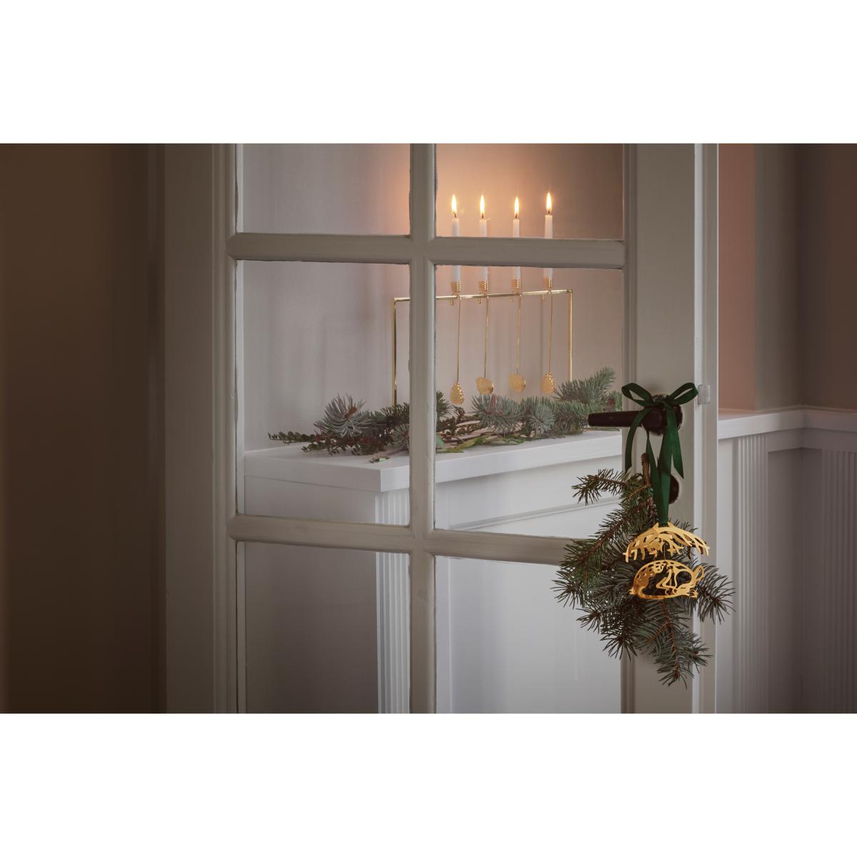 Georg Jensen 2023 candle sticks hanging mouse Gold-plated – image 3