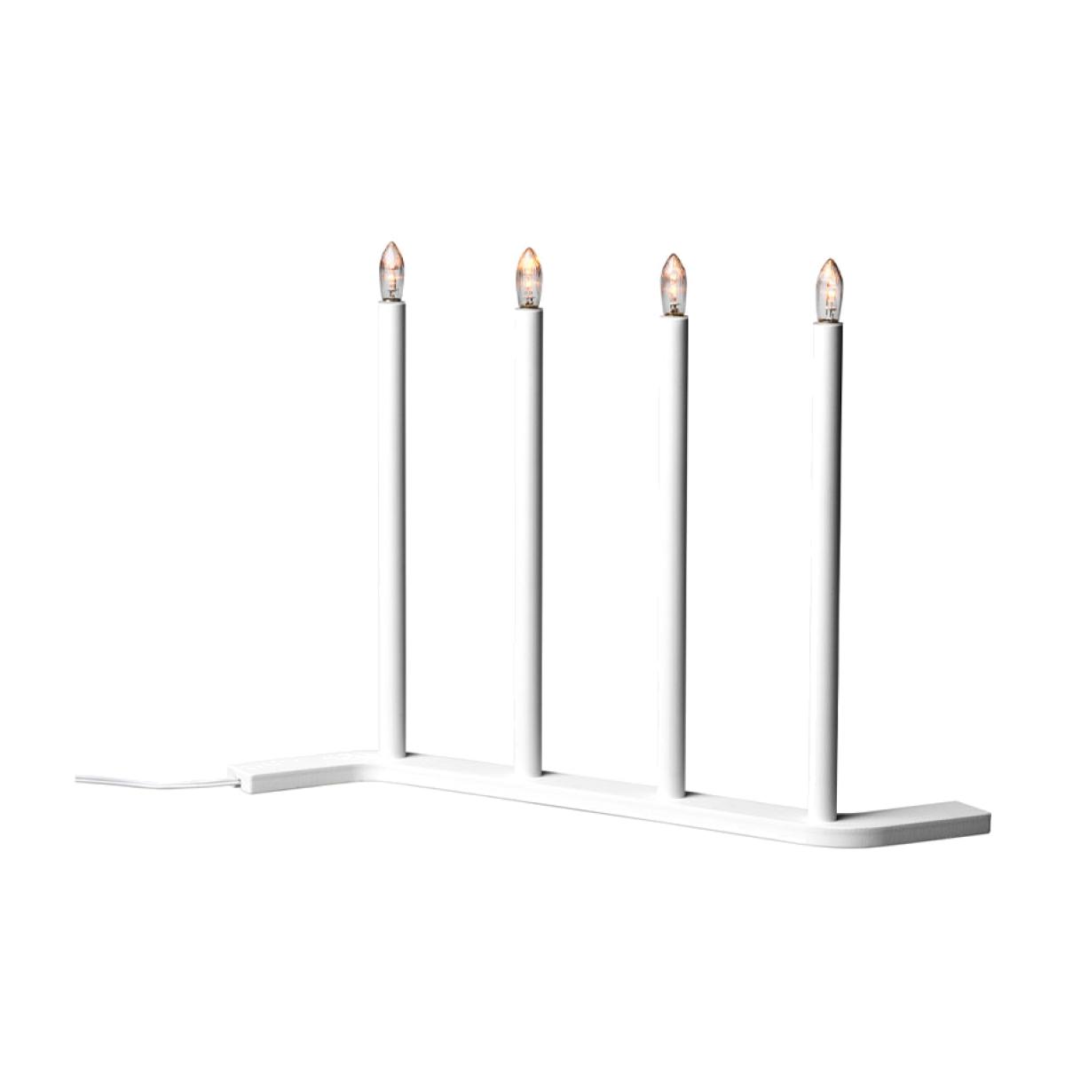 SMD Design Advent RE Advent candle holder White 4 lights – image 1