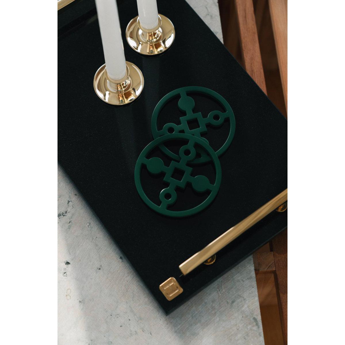 Basso low candle sticks Solid brass – image 4