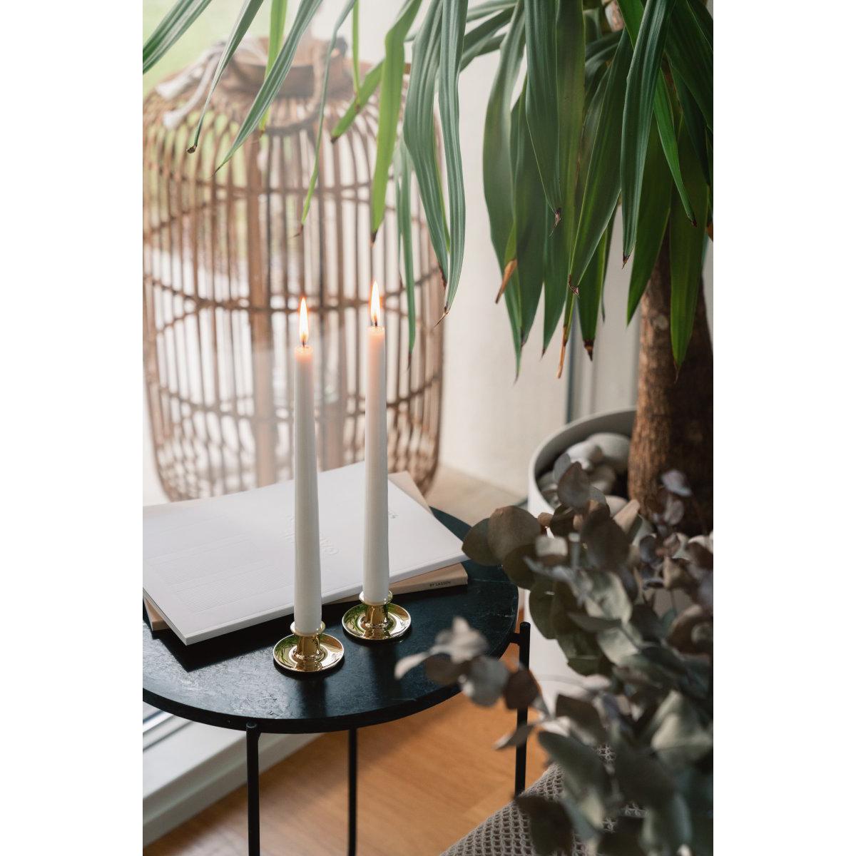 Basso low candle sticks Solid brass – image 5
