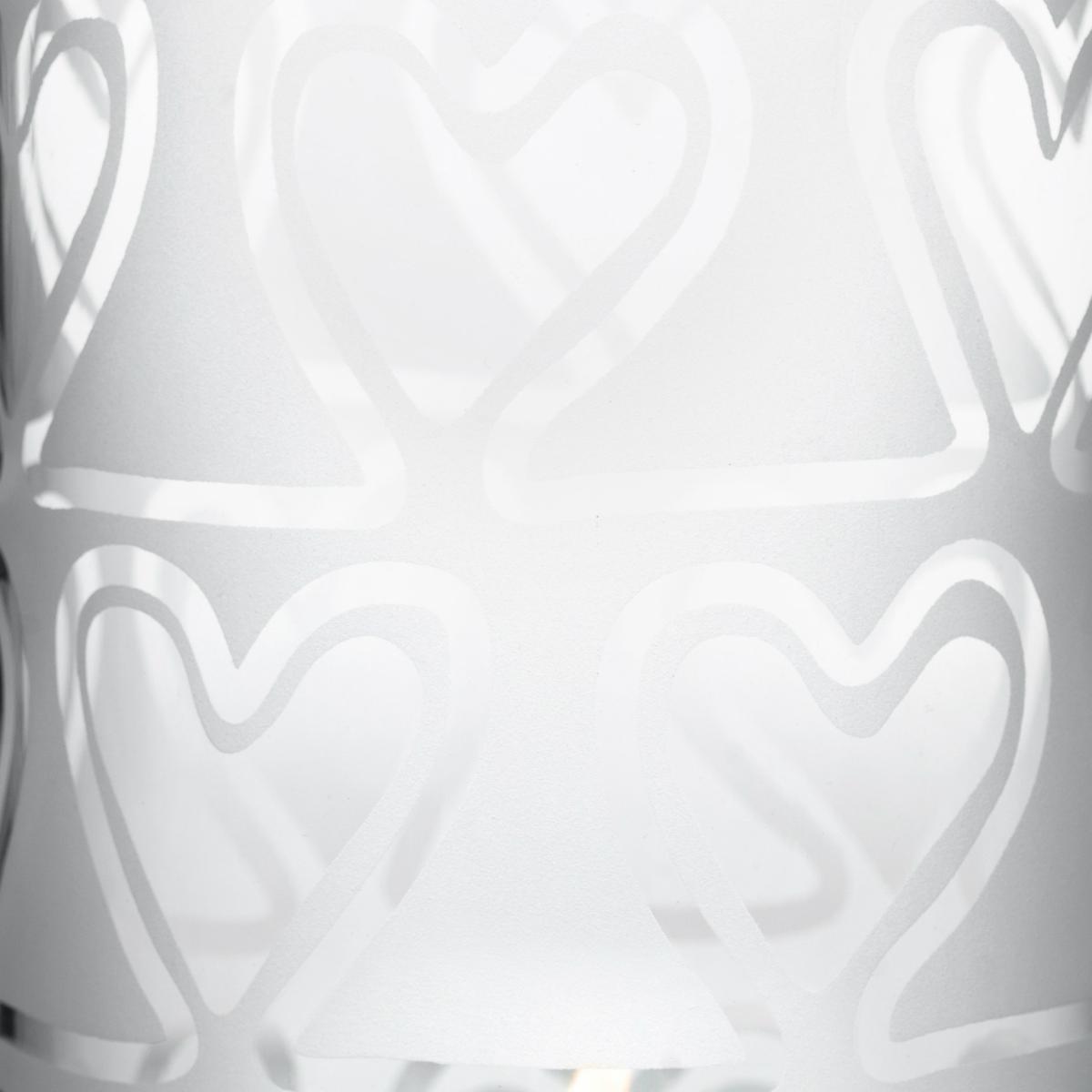 Heart votive white – image 3