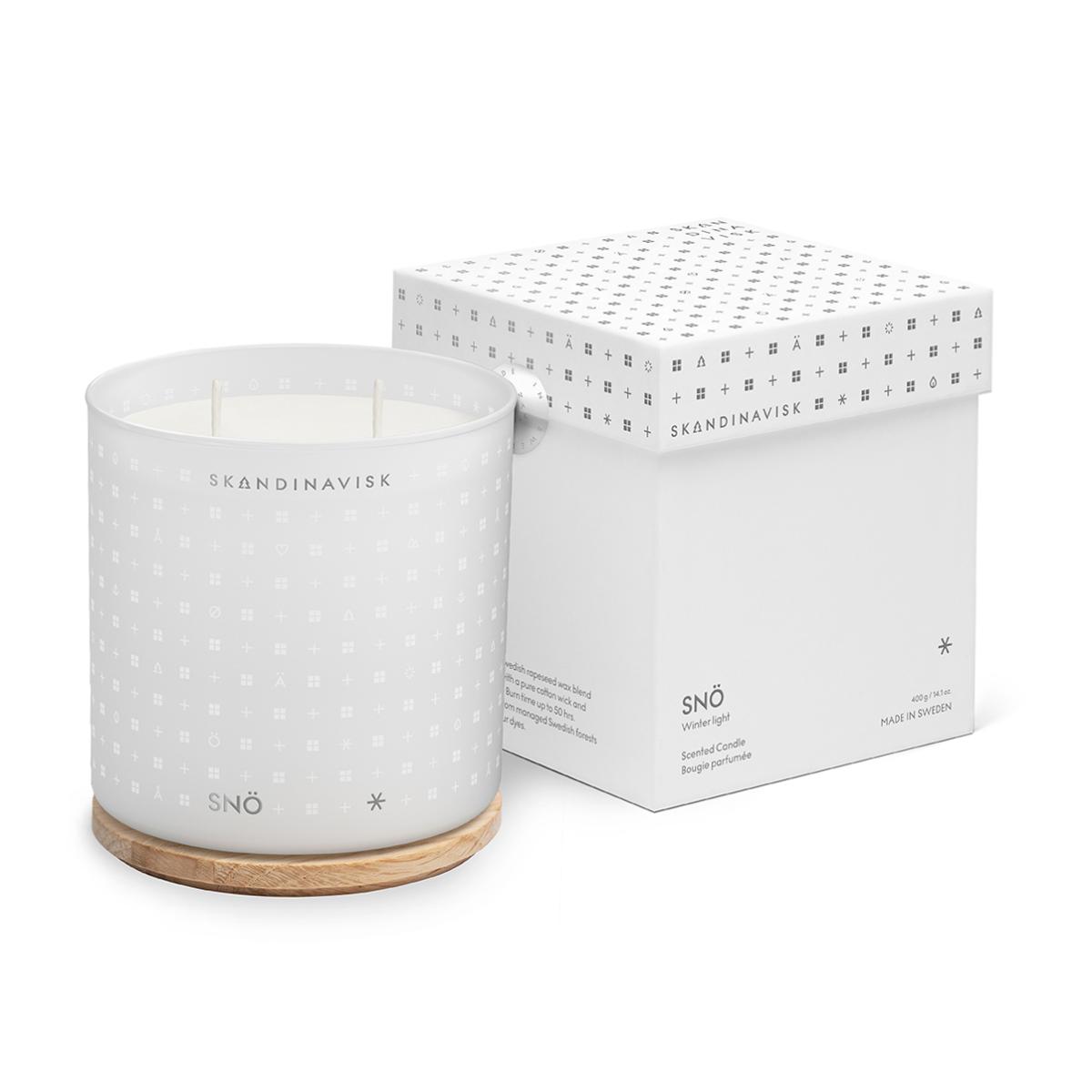 Snö scented candle 400 g – image 3