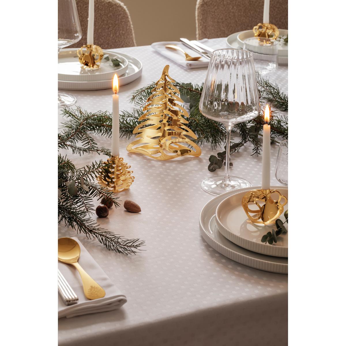 Georg Jensen 2023 candle sticks 2-pieces Gold-plated – image 4