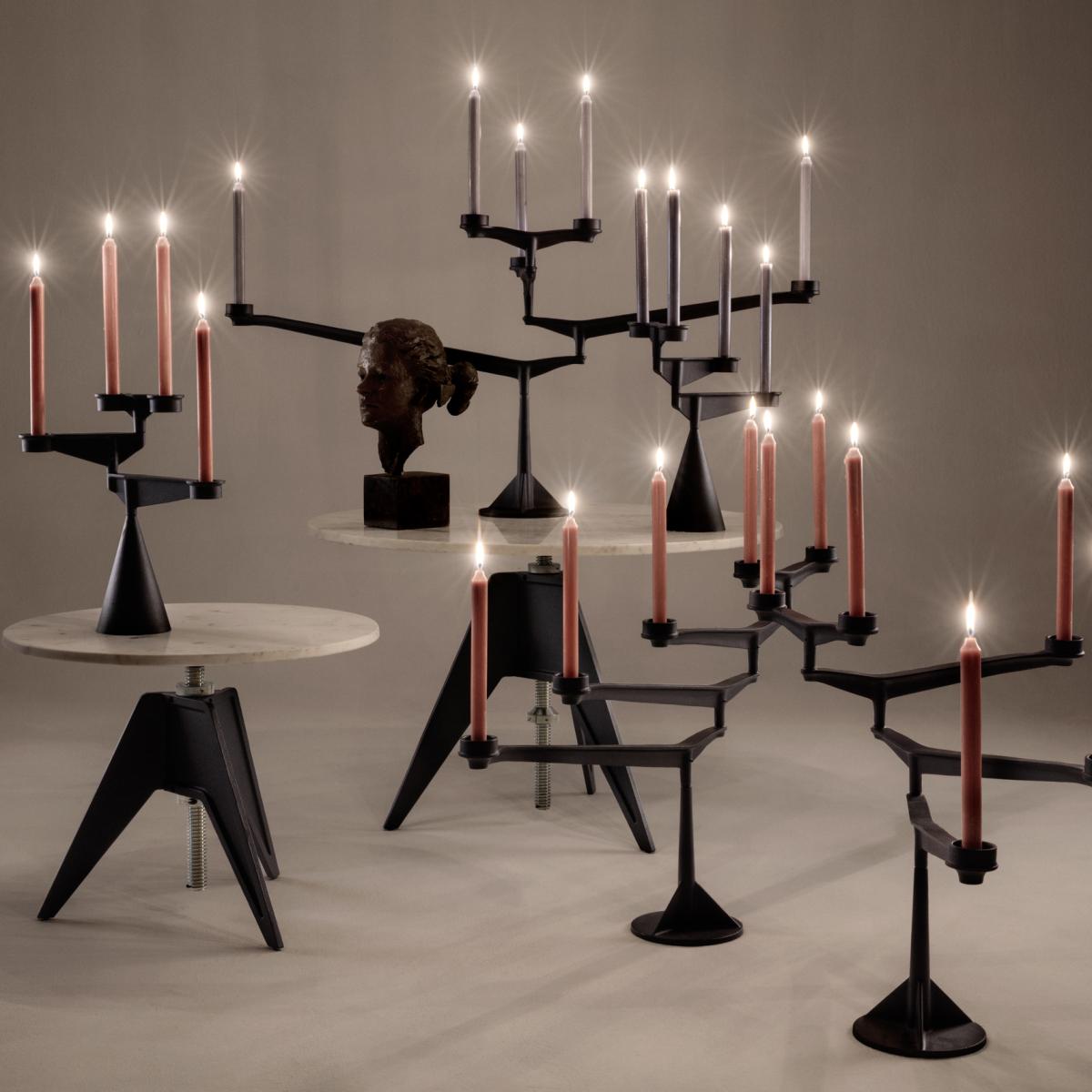 Spin candle holder mini Black – image 6