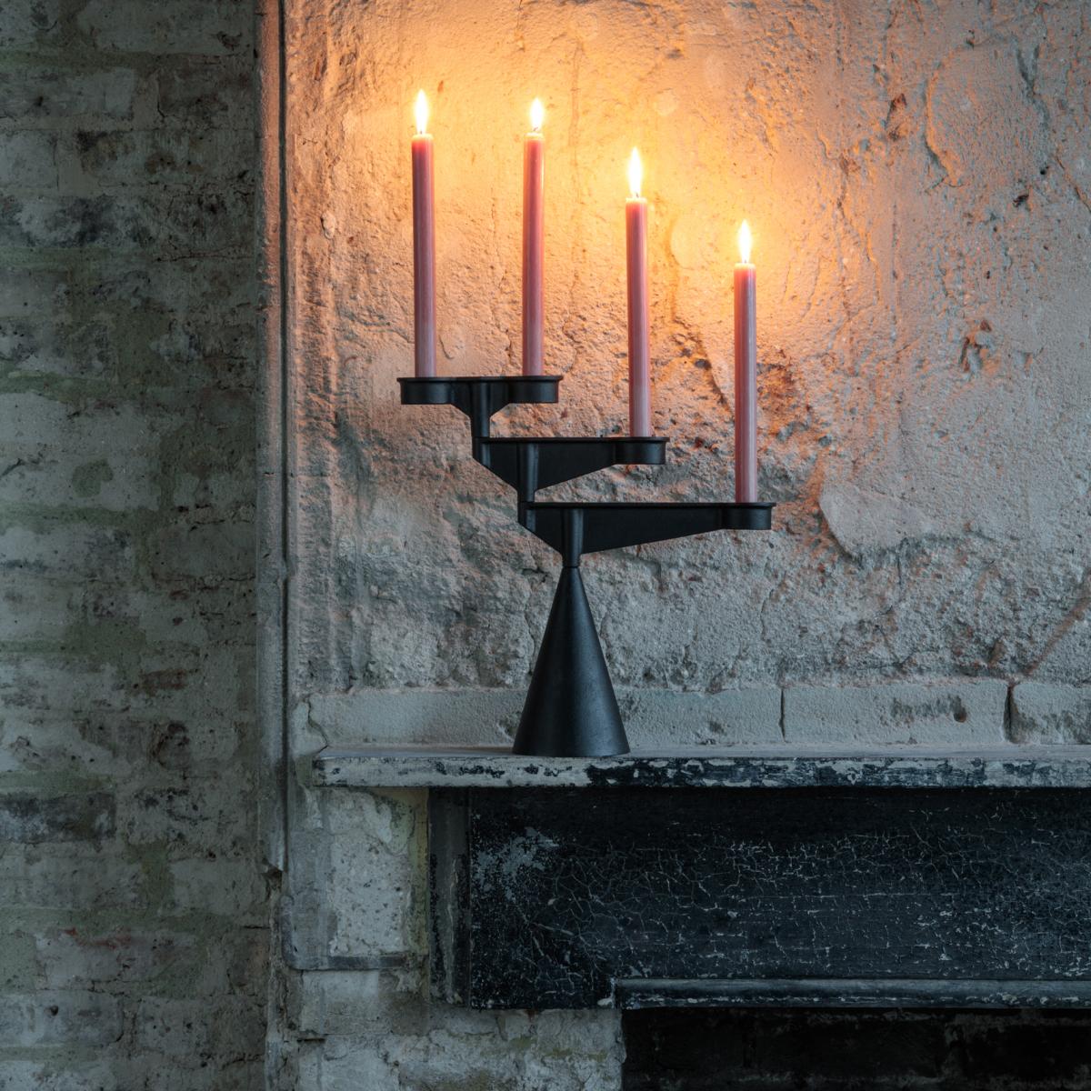Spin candle holder mini Black – image 8