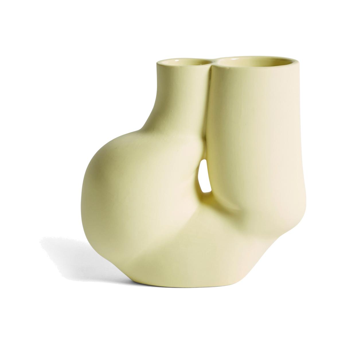 W&S Chubby vase soft yellow – image 1