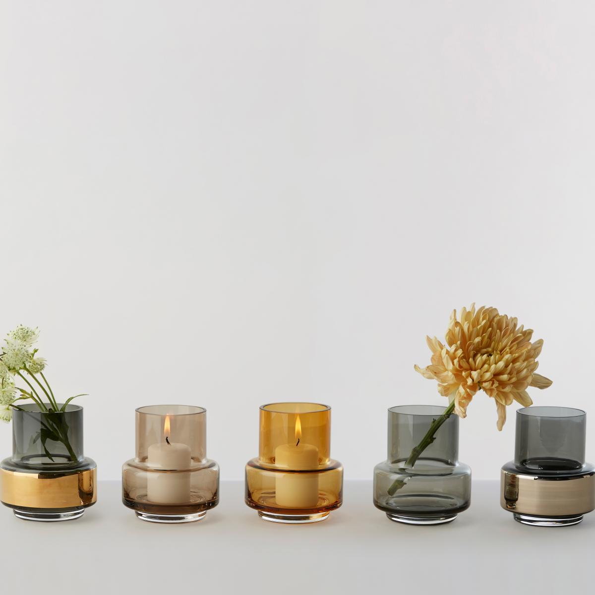Hurricane smoked tea light no. 25 Platinum – image 5
