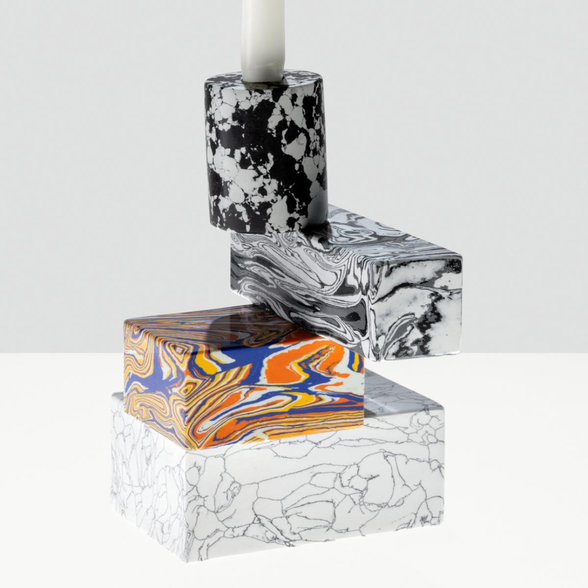 Swirl candle holder small Multi – image 6