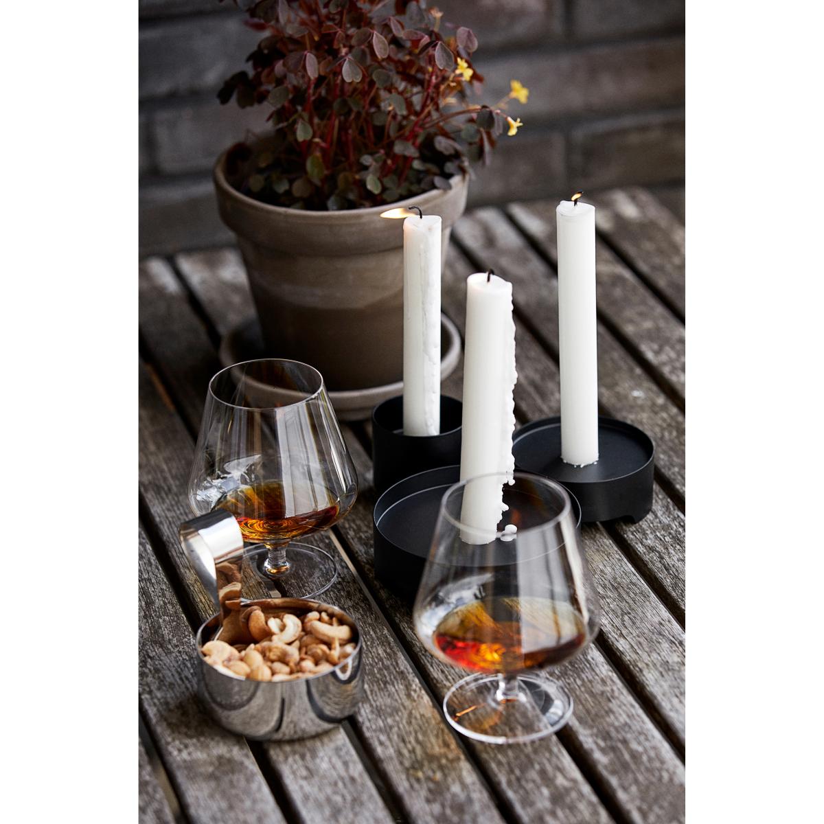 Singles candle sticks Ø9 cm Black – image 4
