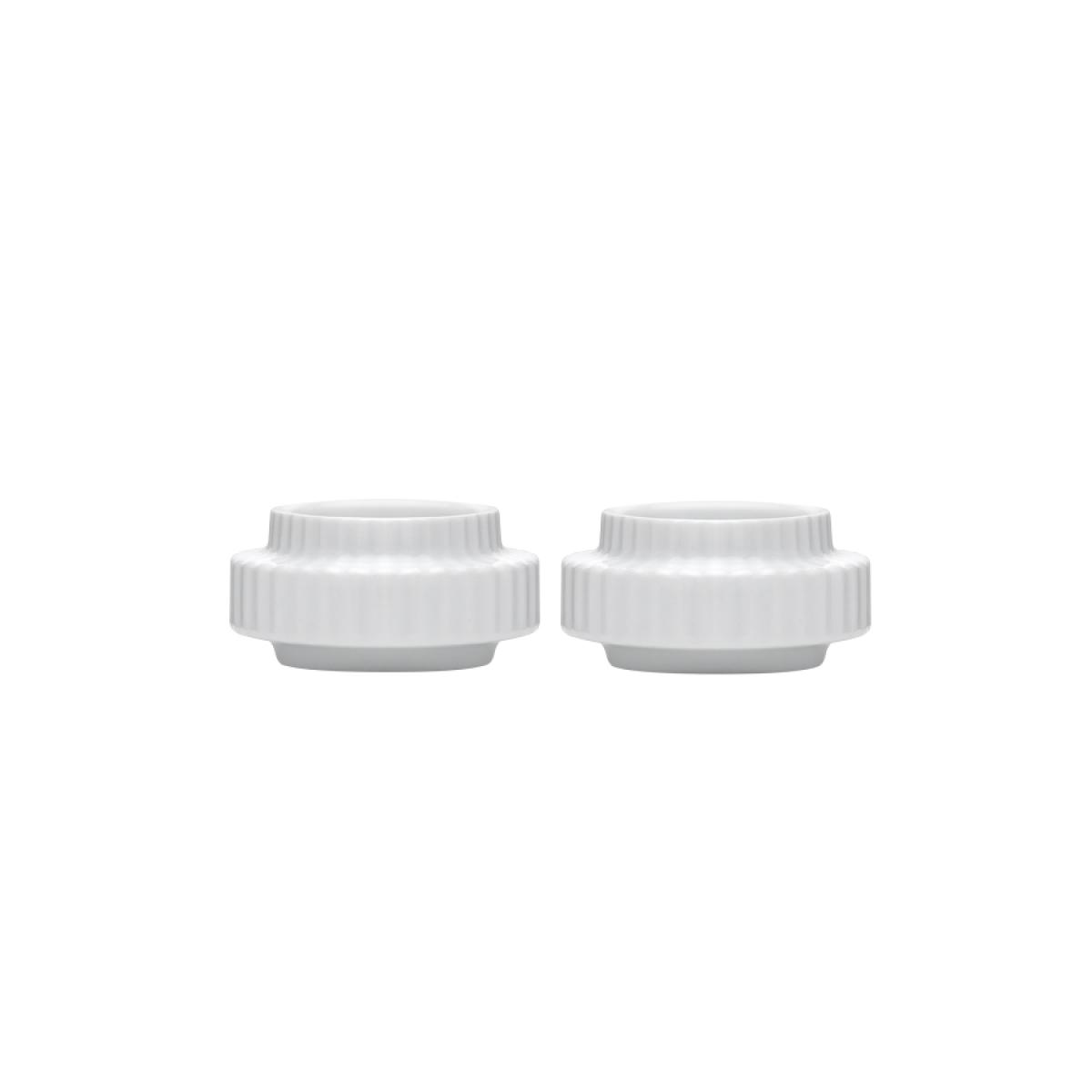 Lyngby lantern Ø 6.5 cm 2-pack white – image 2