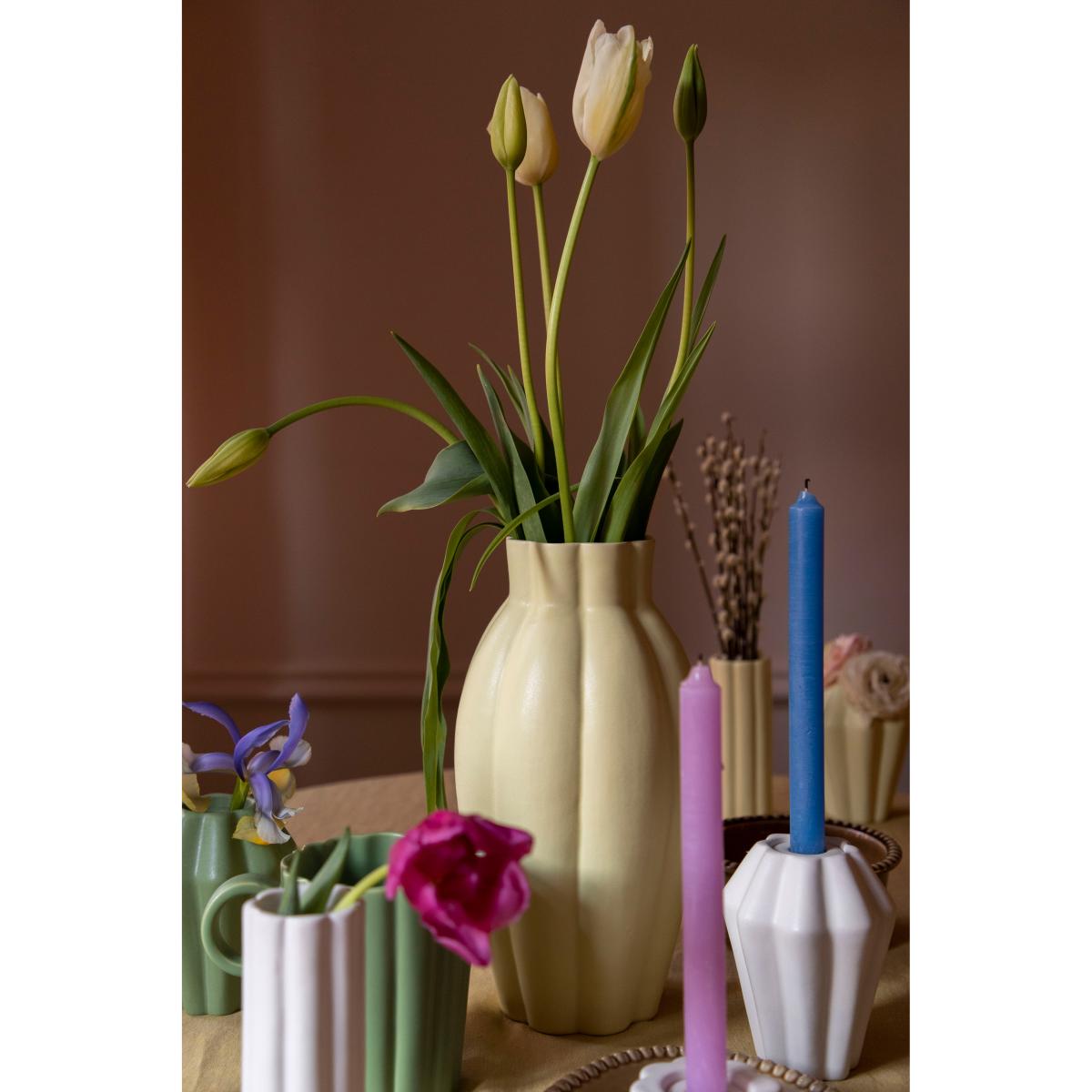 Birgit vase/lantern 17 cm Shell – image 4