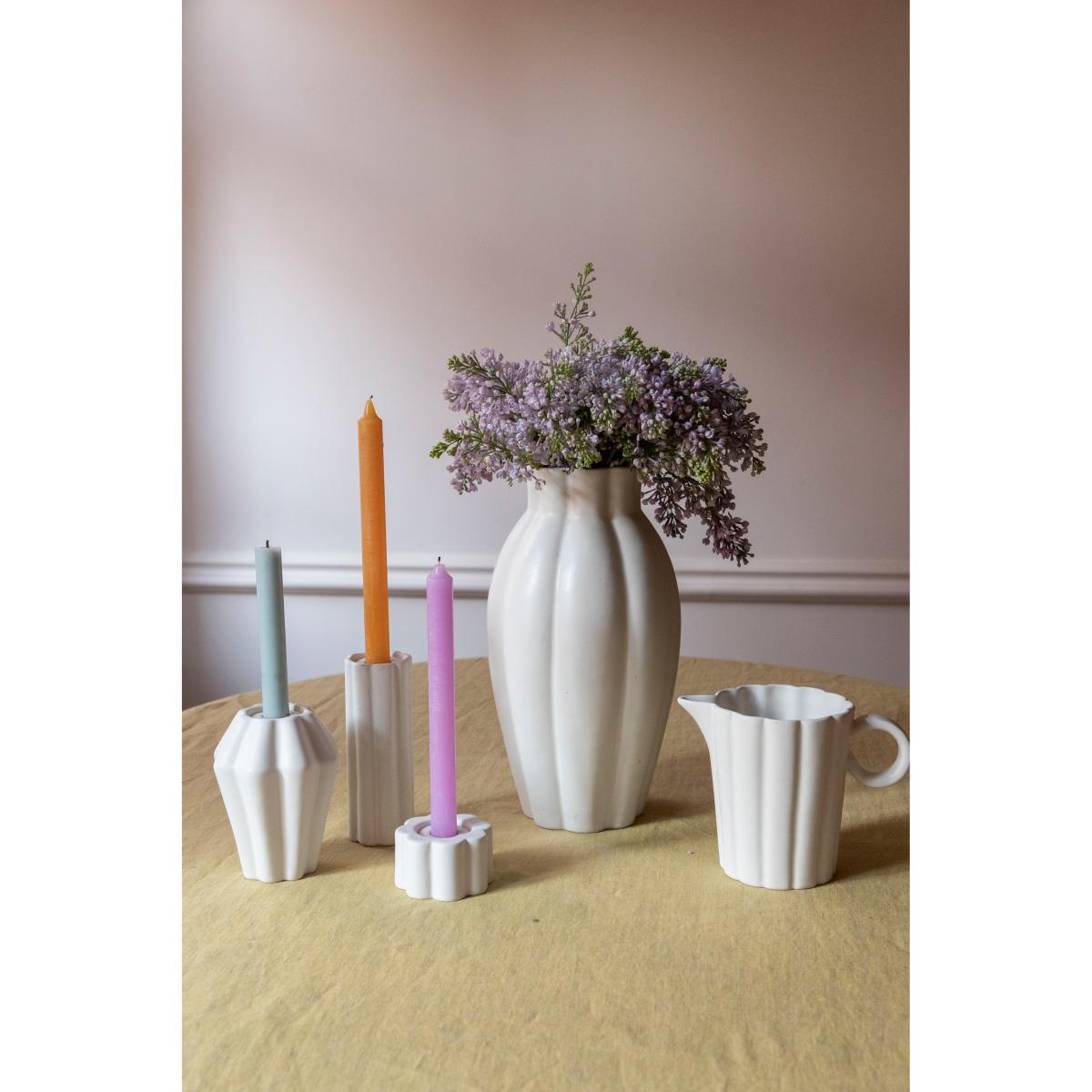 Birgit vase/lantern 17 cm Shell – image 6