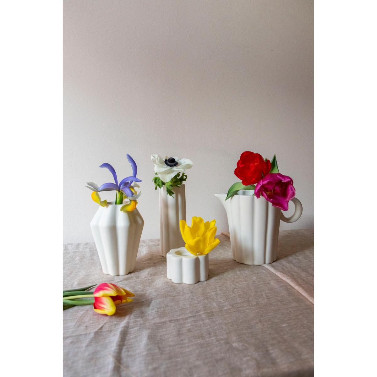 Birgit vase/lantern 17 cm Shell – image 8