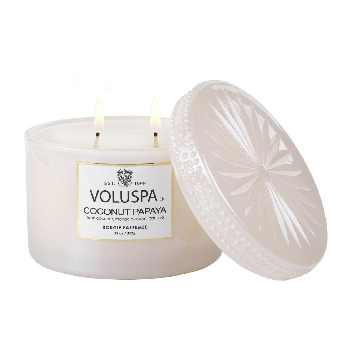 Boxed Corta Maison scented candle 45 hours Coconut Papaya – image 3