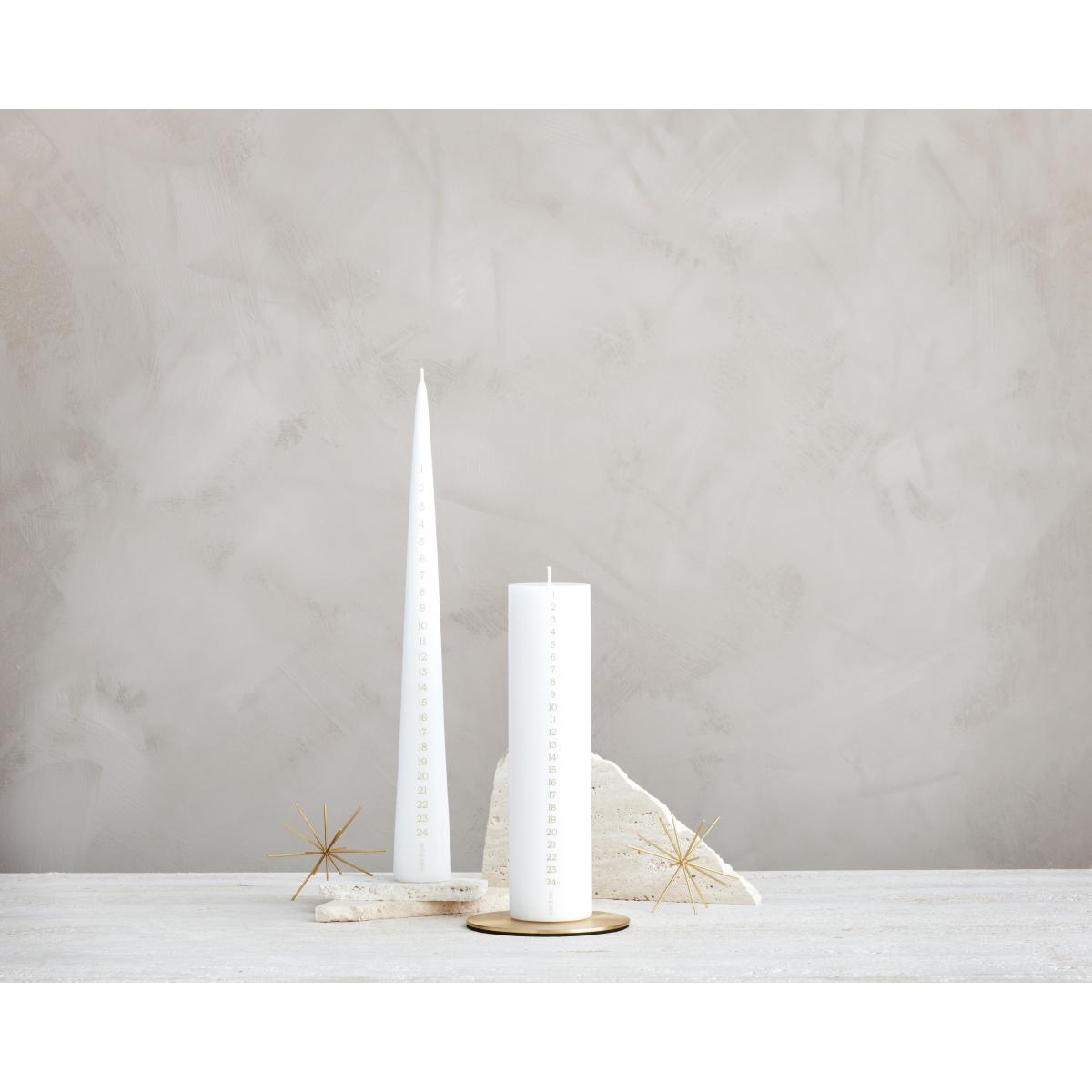 ester & erik ester & erik advent candle 37 cm 31 pure white – image 3