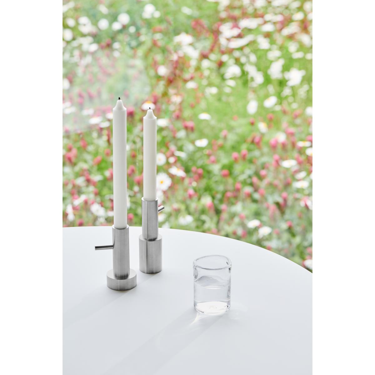 Jaime Hayon Single candle sticks stainless steel #2 – image 2