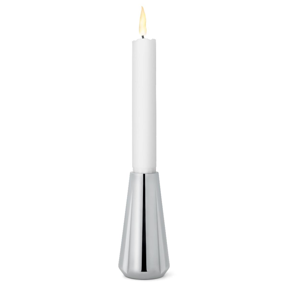 Grand Cru candle sticks 10 cm Chrome – image 2