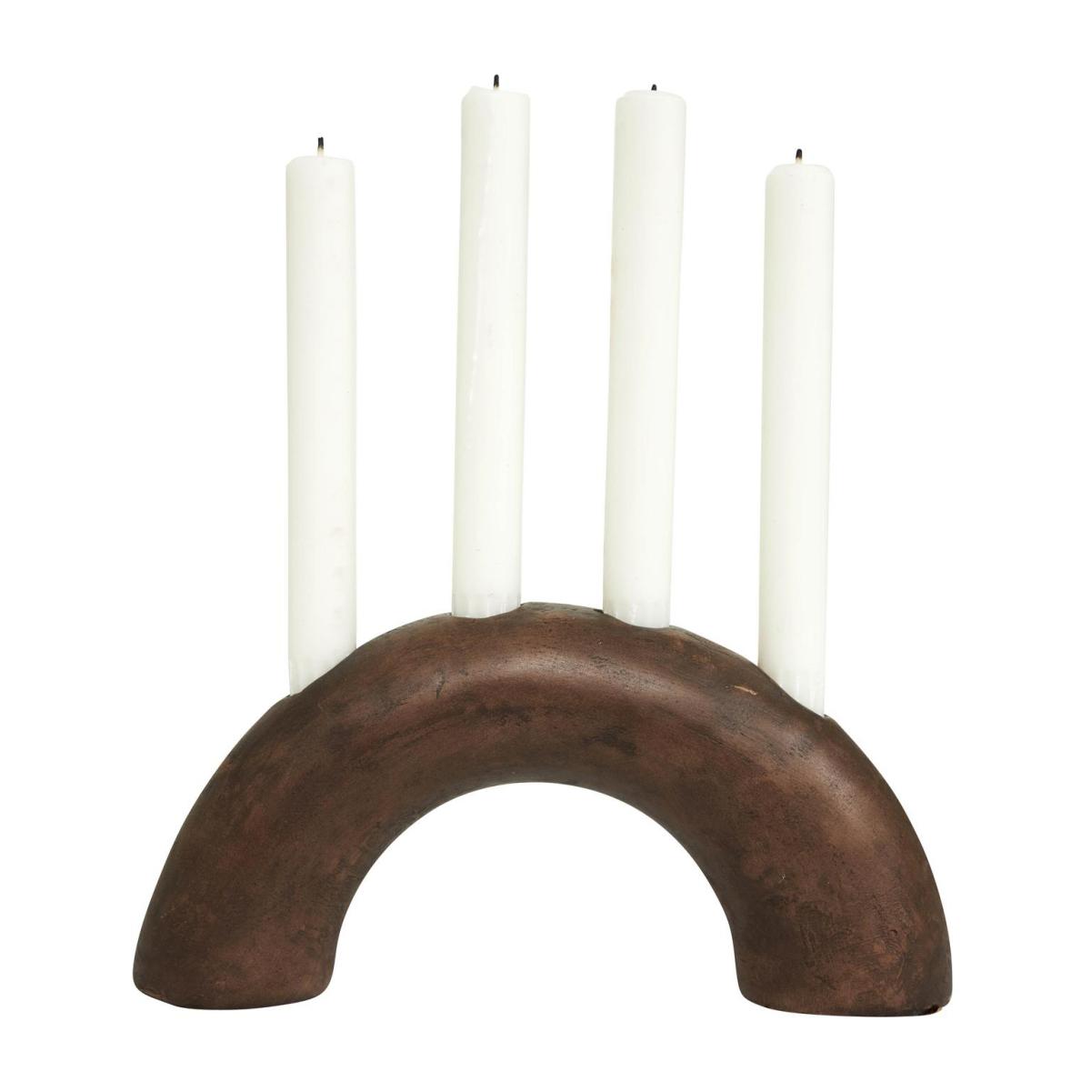 Arcus advent candle 26 cm Brown – image 2
