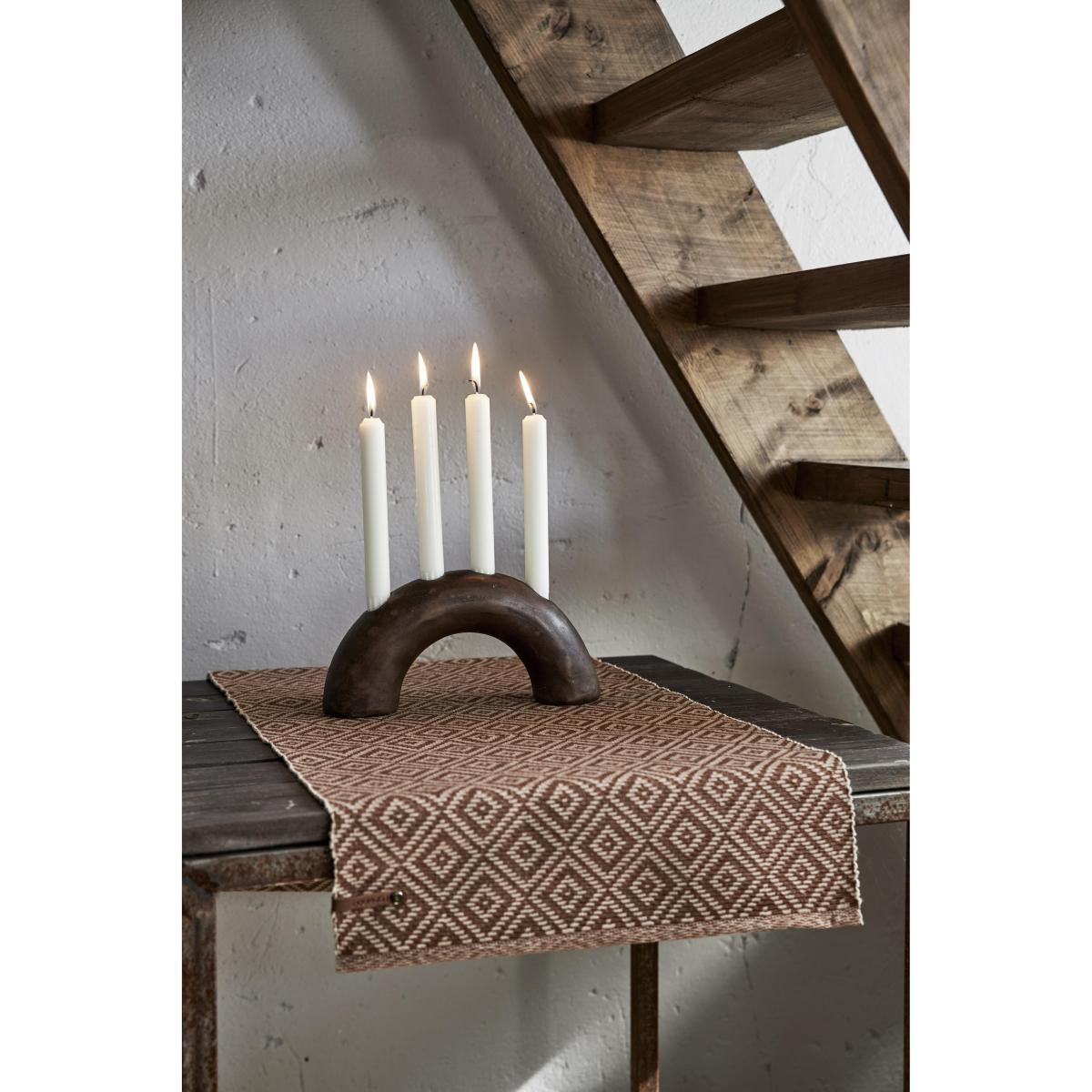 Arcus advent candle 26 cm Brown – image 3