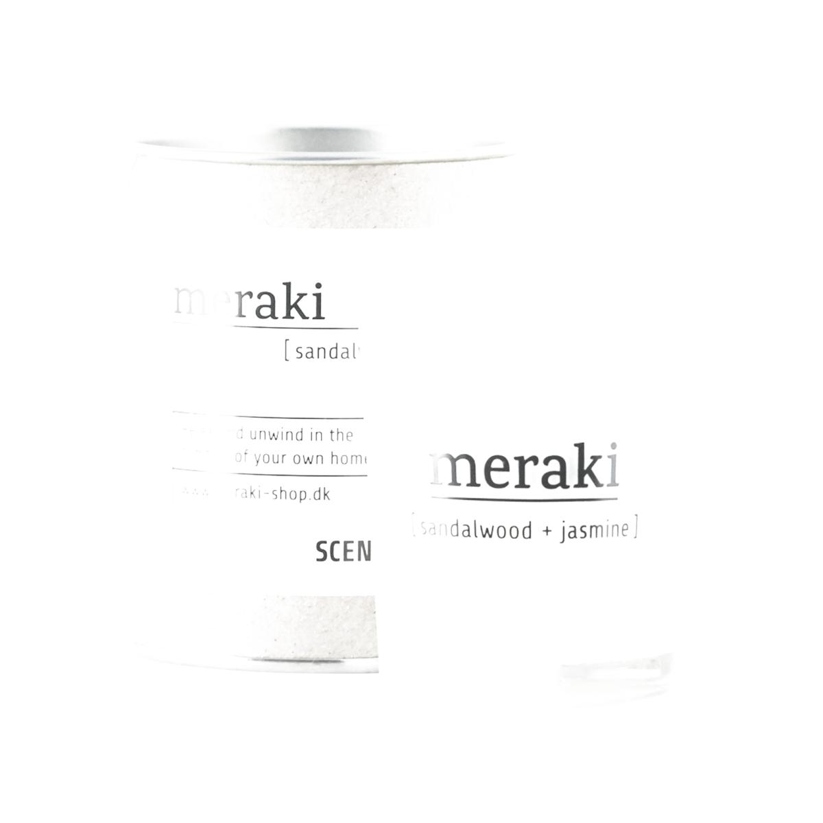 Meraki scented candle 12 hours Sandalwood-jasmine – image 3