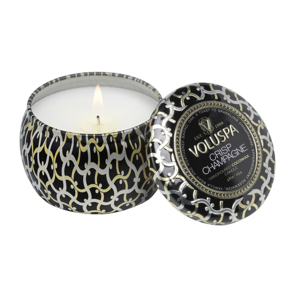 Maison Noir Mini Tin scented 25 hours Crisp Champagne – image 2