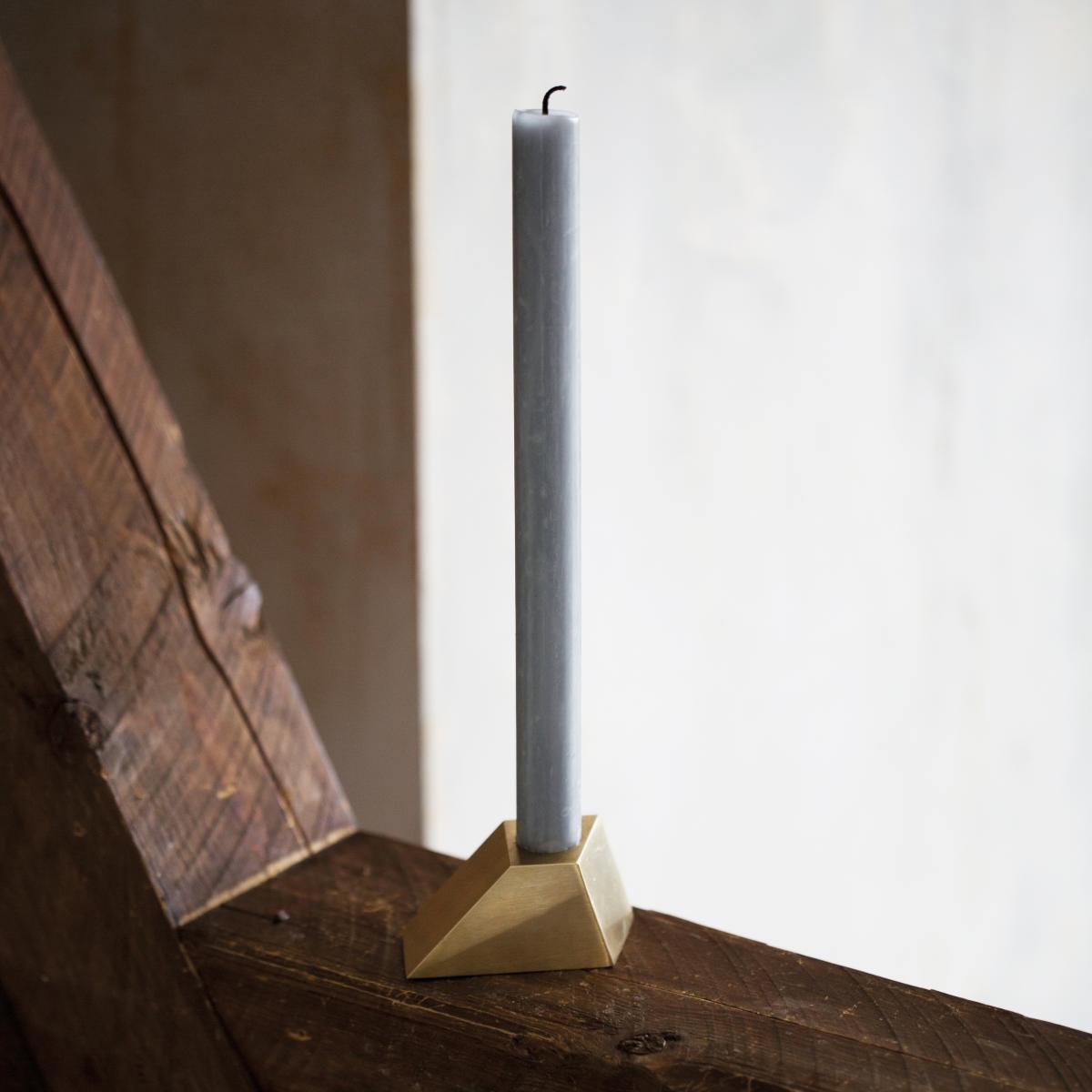 Candlestick polygon no. 29 Brass – image 2
