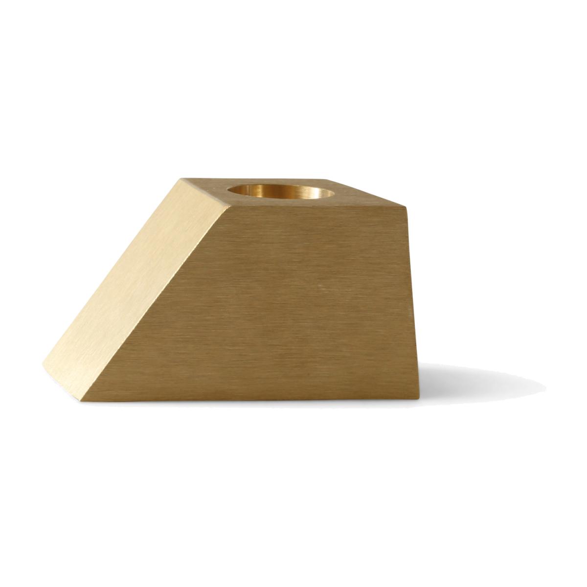 Candlestick polygon no. 29 Brass – image 1