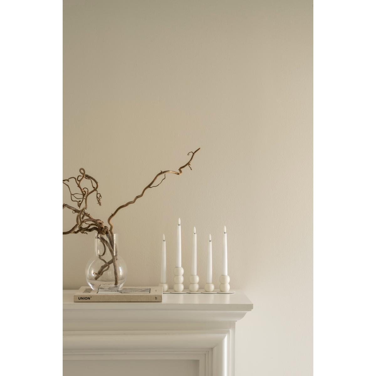 Watt & Veke Lykke combinable candle sticks incl. 5 pcs LED-light White – image 7