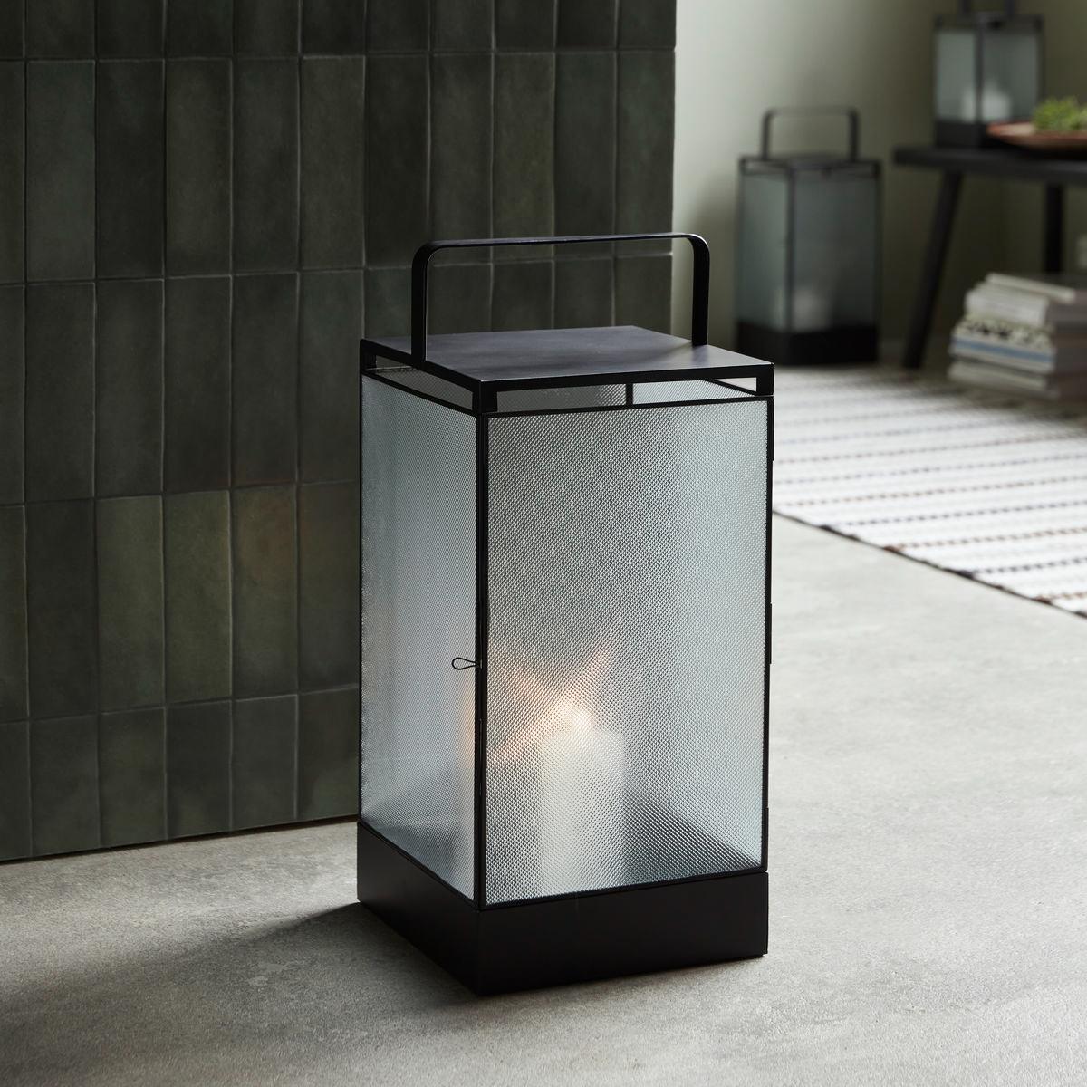 Blaze lantern 50 cm Black antique – image 2