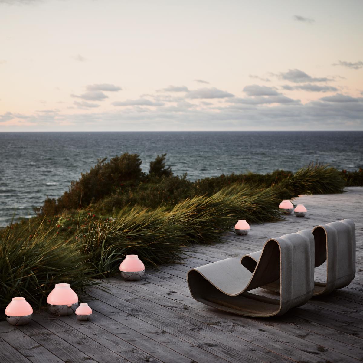Henning Koppel hurricane candle holder Ø 23 cm – image 2