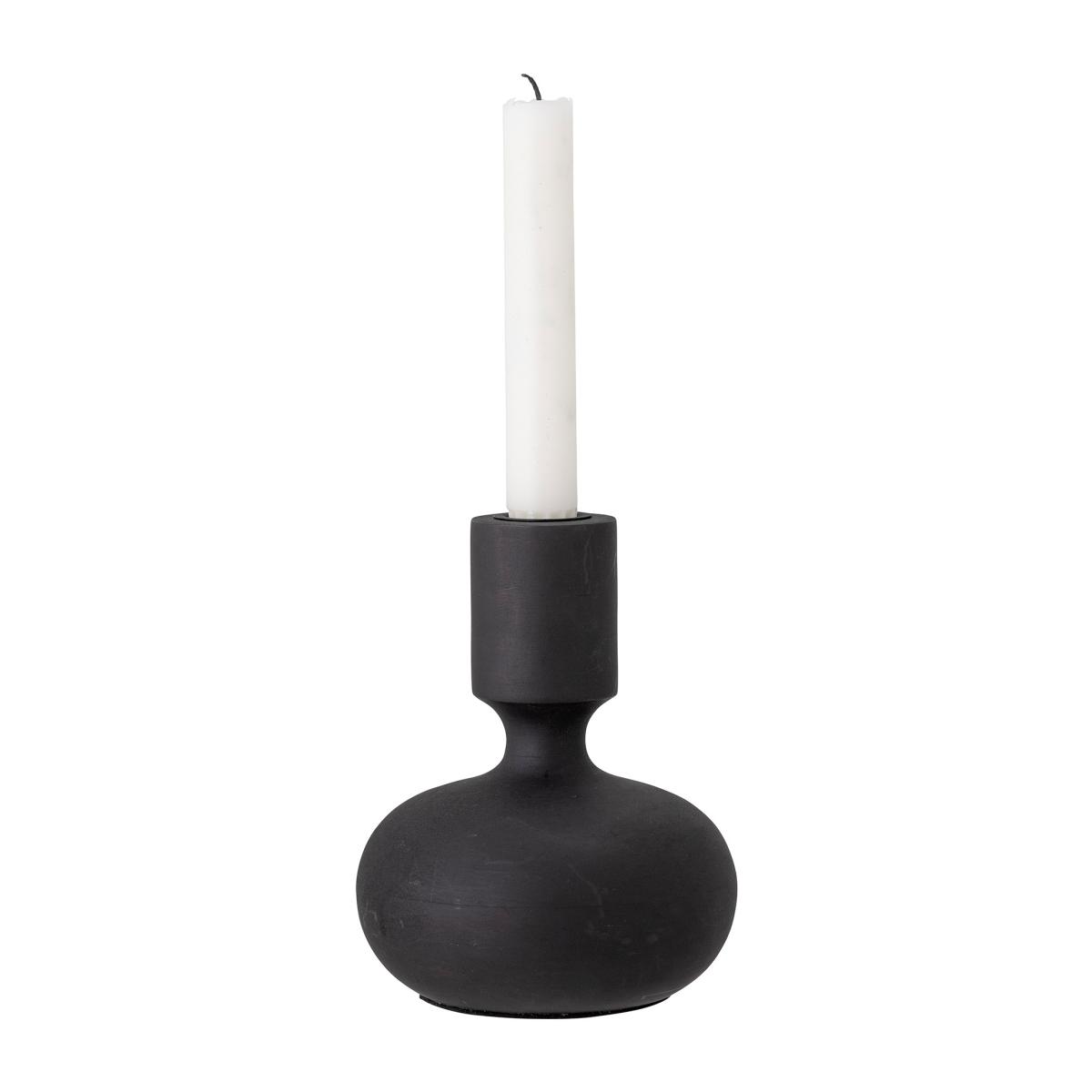 Gravers candlestick 16 cm Black – image 2