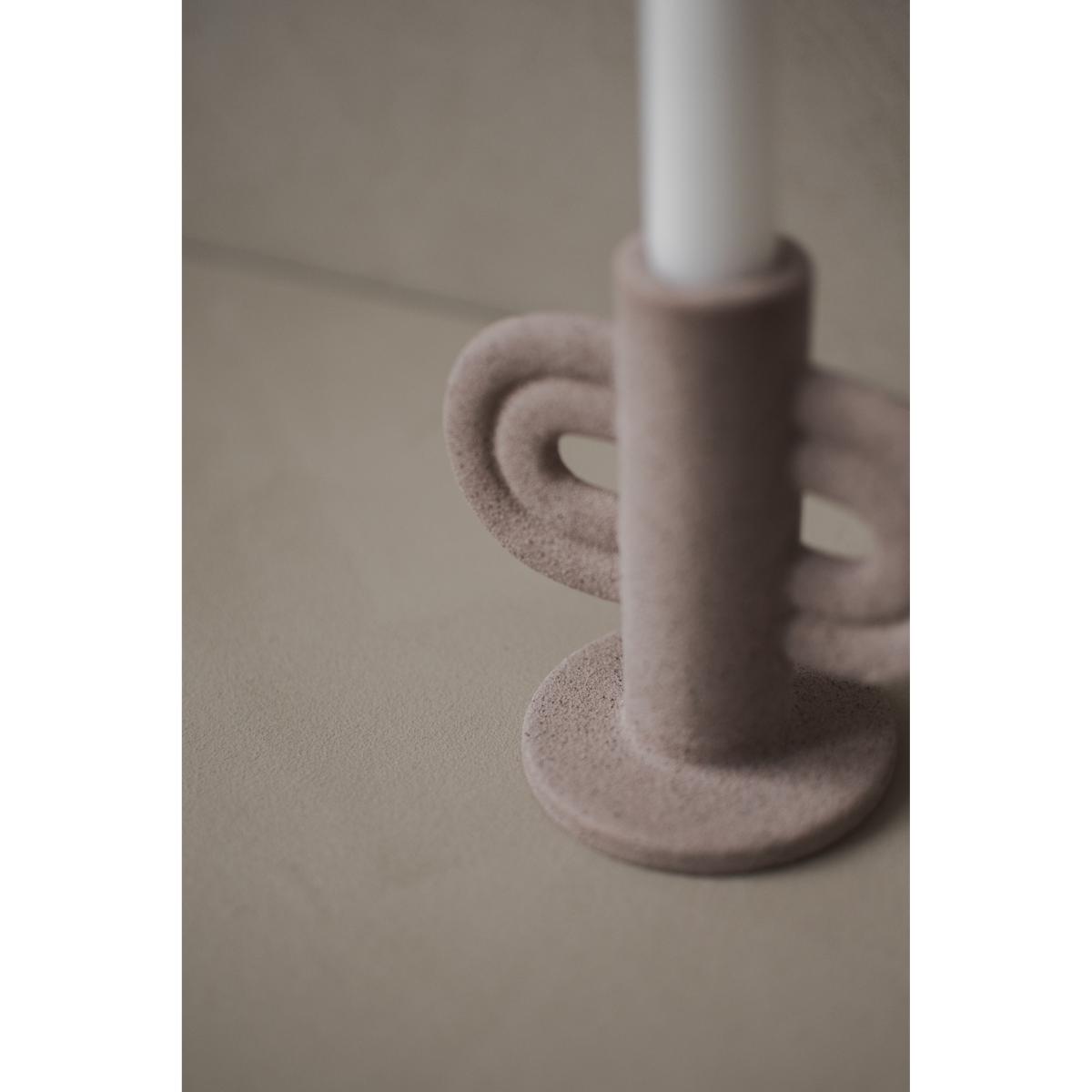 DBKD Swirl Similar candle holder Nude – image 3