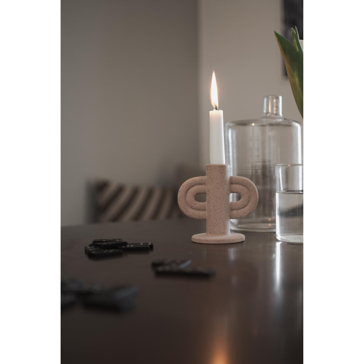 DBKD Swirl Similar candle holder Nude – image 4