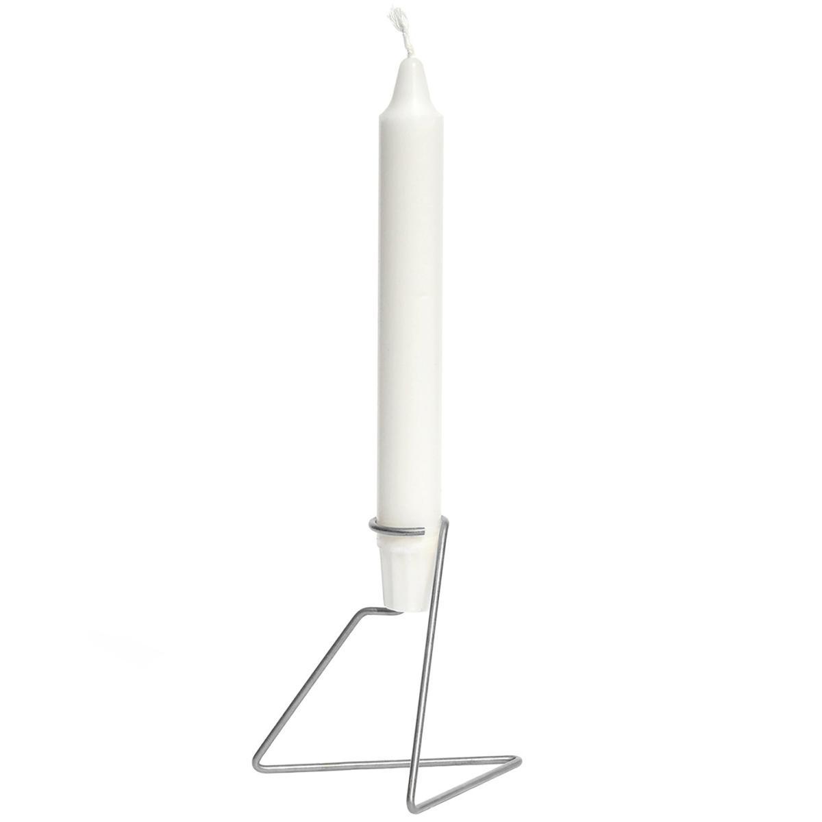 Moebe candlestick Steel – image 2