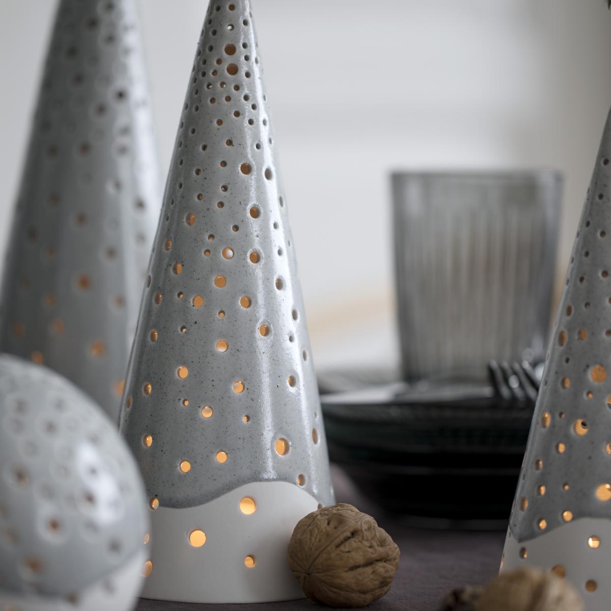 Nobili candle holder medium grey – image 4