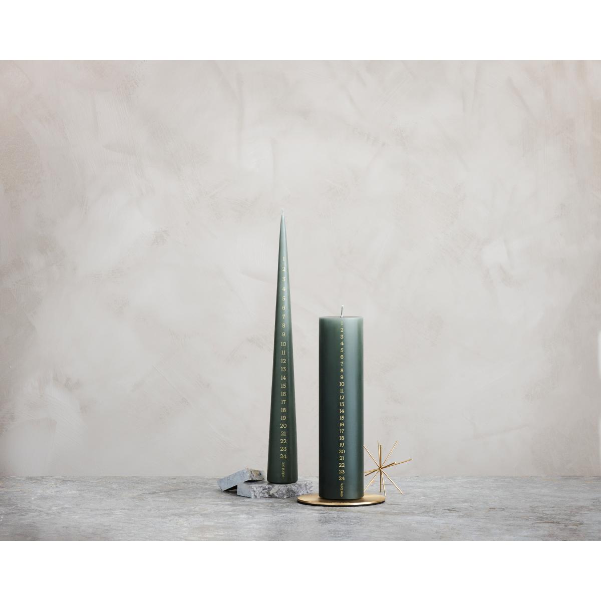 ester & erik ester & erik advent candle 37 cm 60 noble pine – image 2