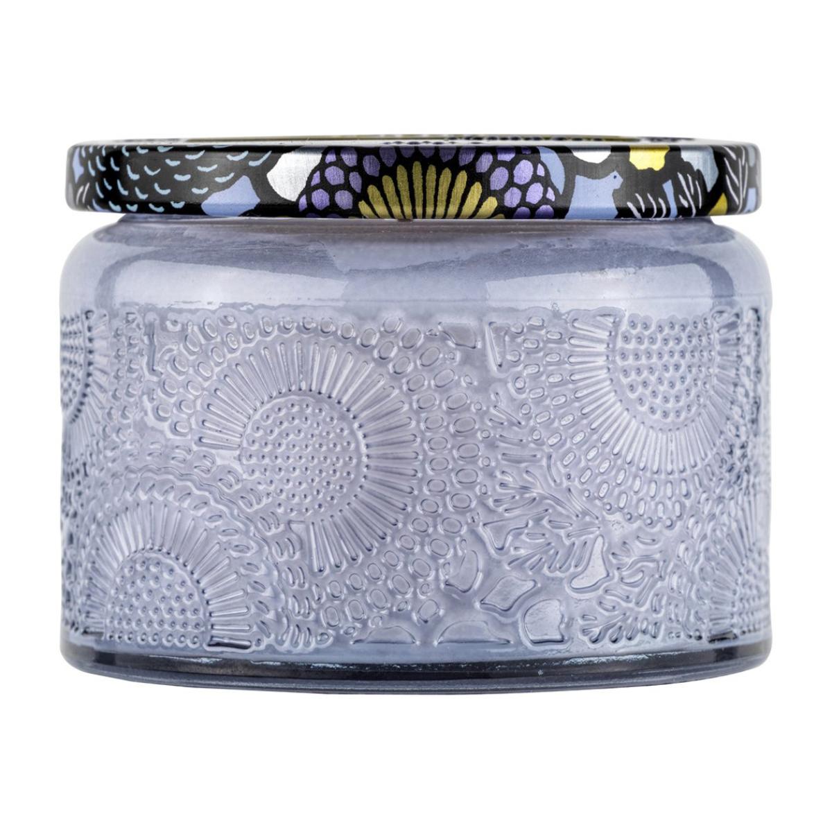Scented candle glass jar 25 hours Apple Blue Clover – image 2