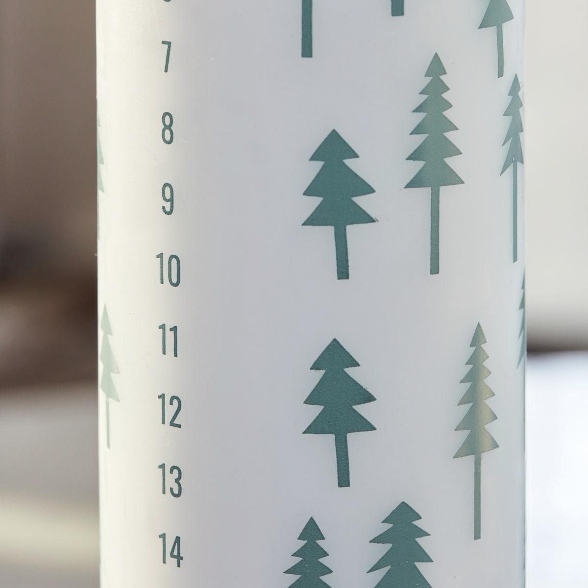 House Doctor Shine calender candle Light grey – image 4