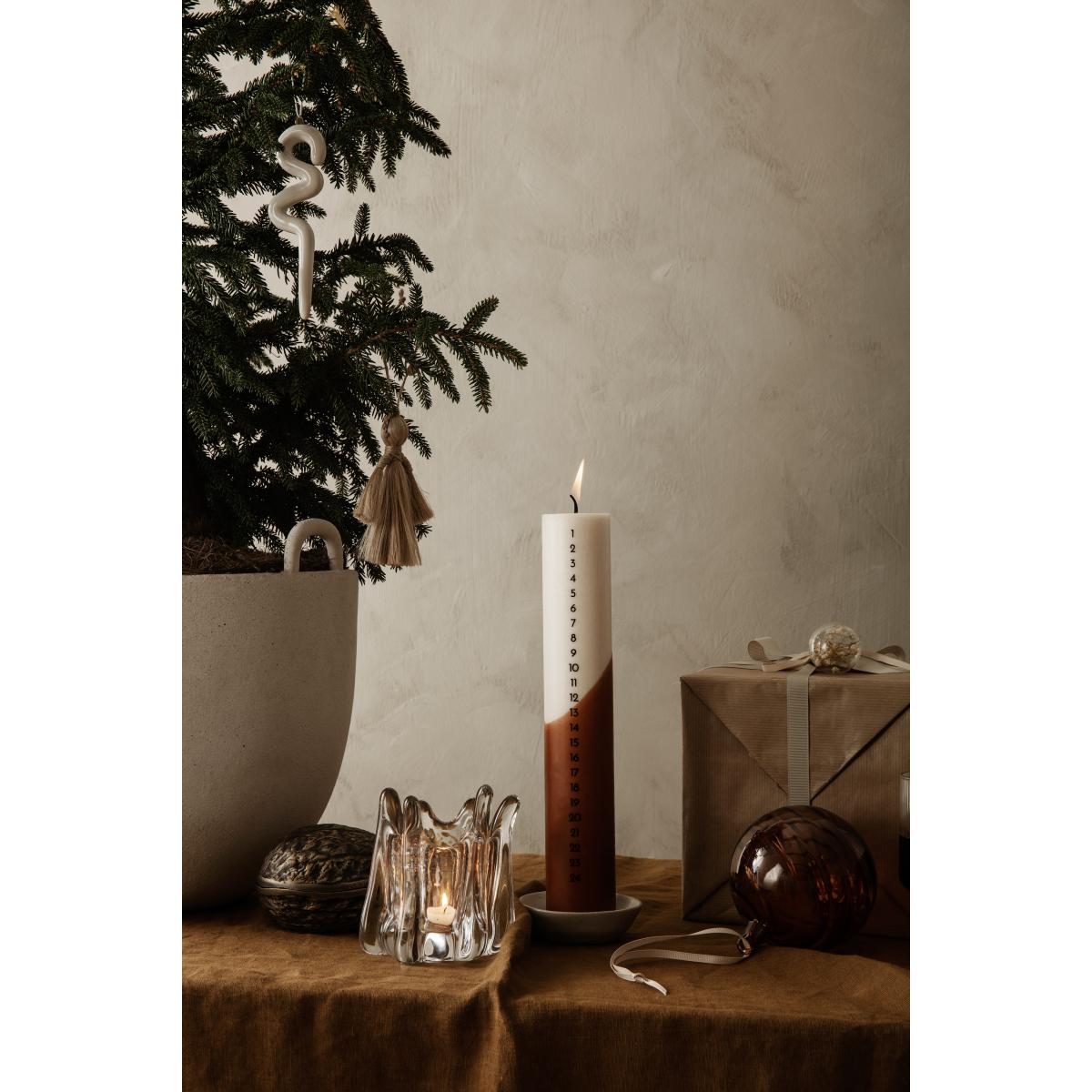 Holo tealight holder sticks Ø10 cm Clear – image 3