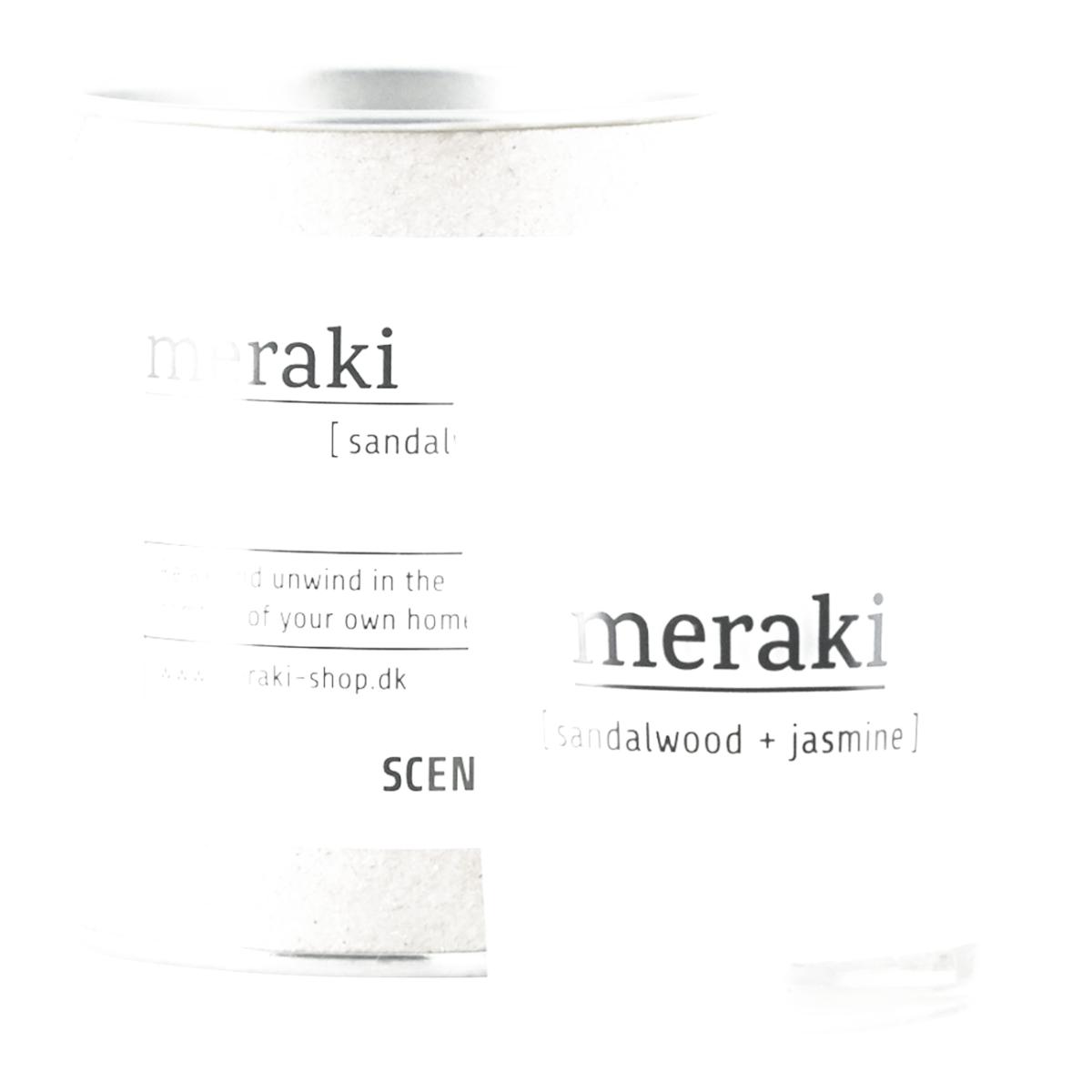 Meraki scented candle 35 hours Sandalwood-jasmine – image 2
