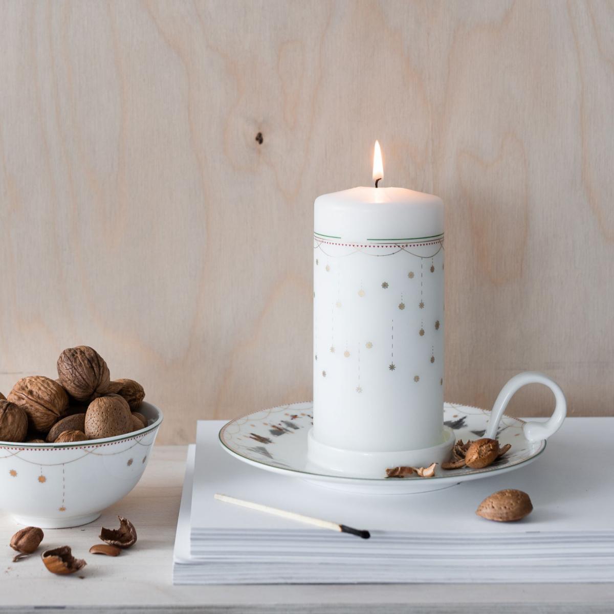 Julemorgen Story candle sticks white – image 4