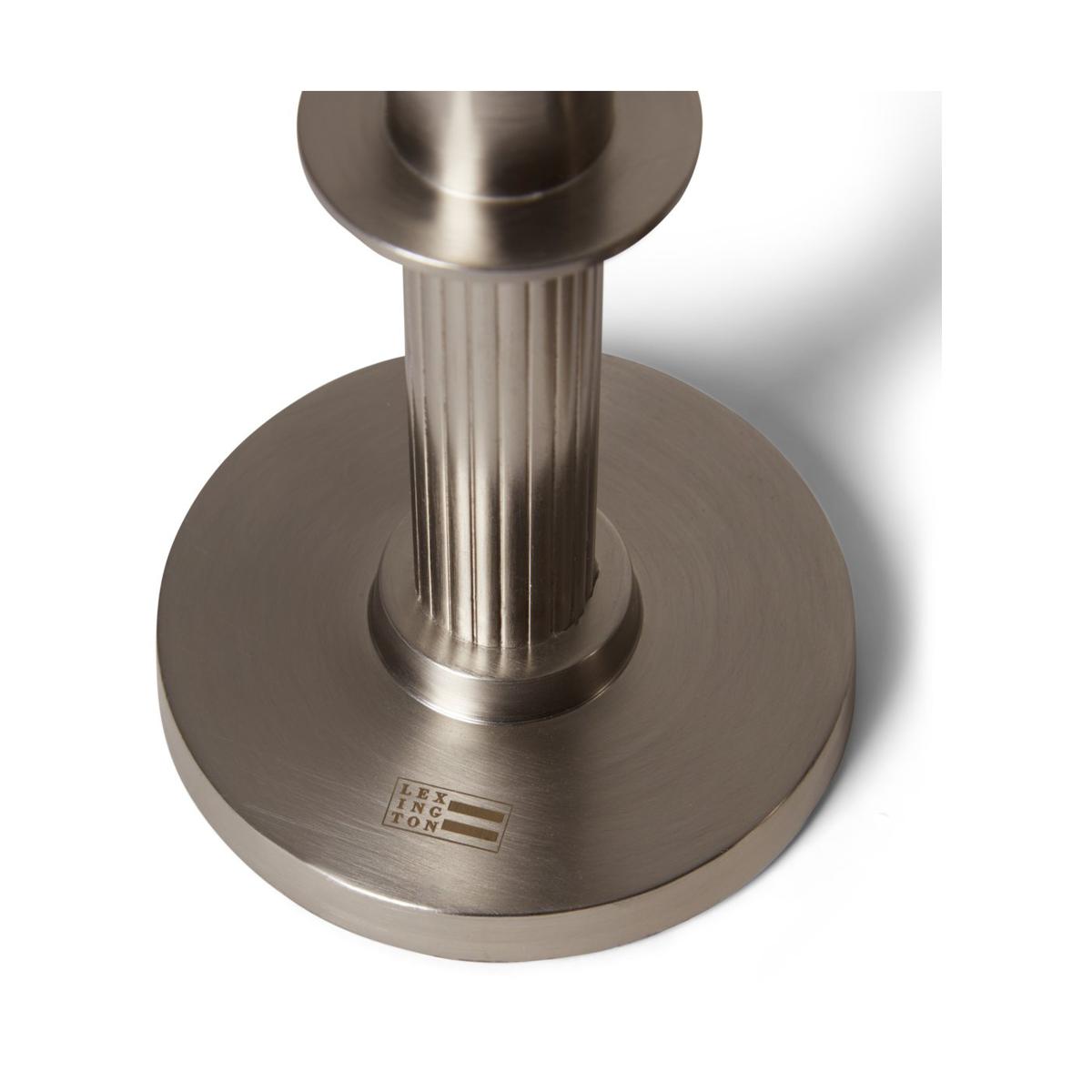 Lexington Lexington candle holder striped 20 cm Brass – image 2