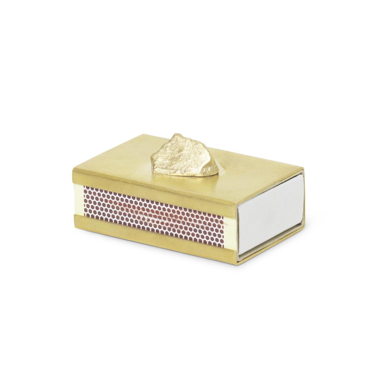 Stone match holder Brass – image 3