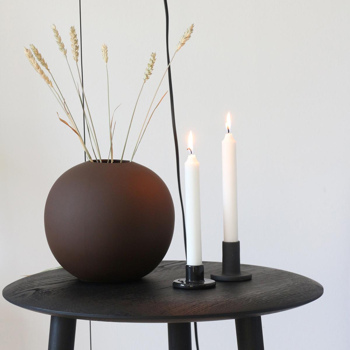 Cooee candle sticks 2 pieces black – image 2