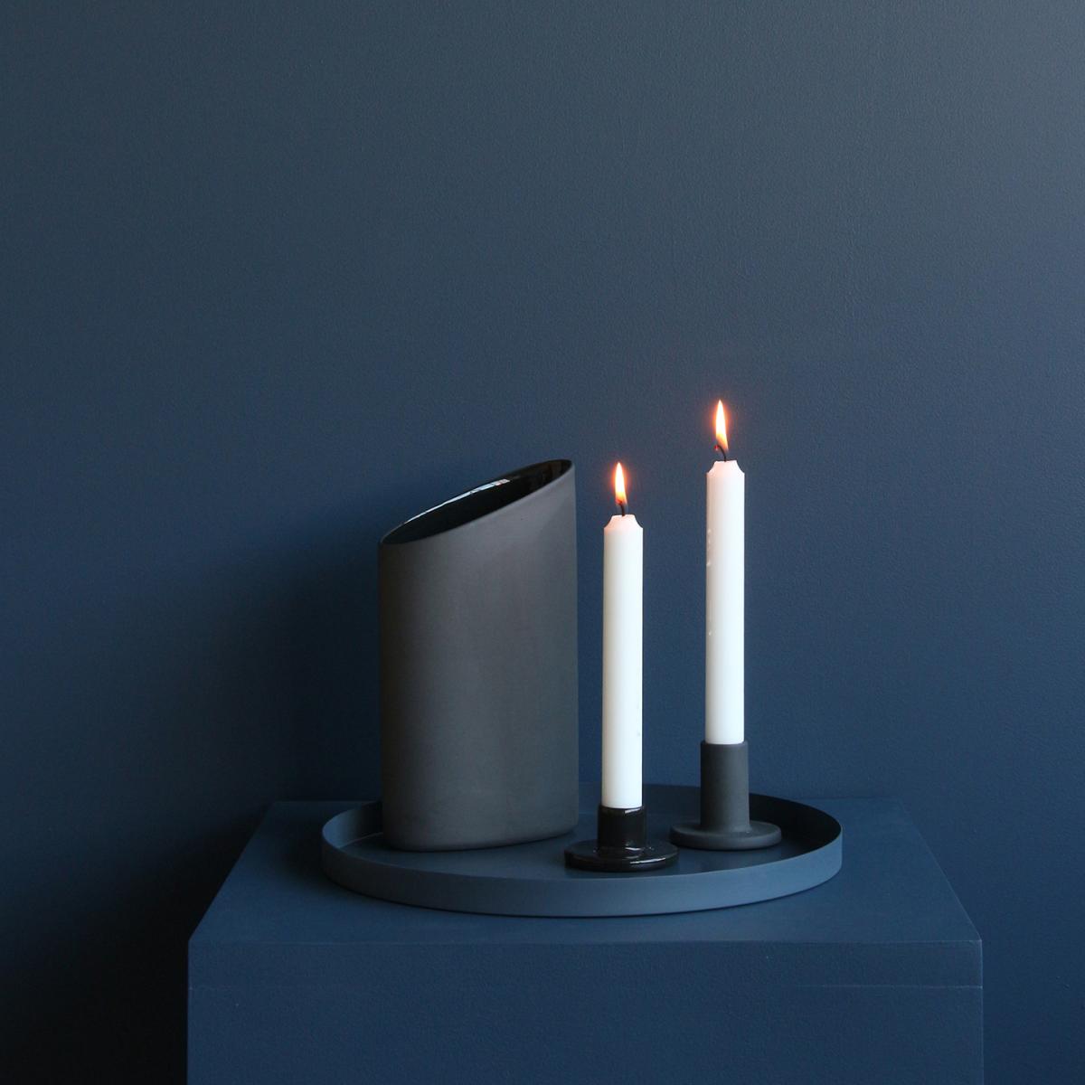 Cooee candle sticks 2 pieces black – image 3