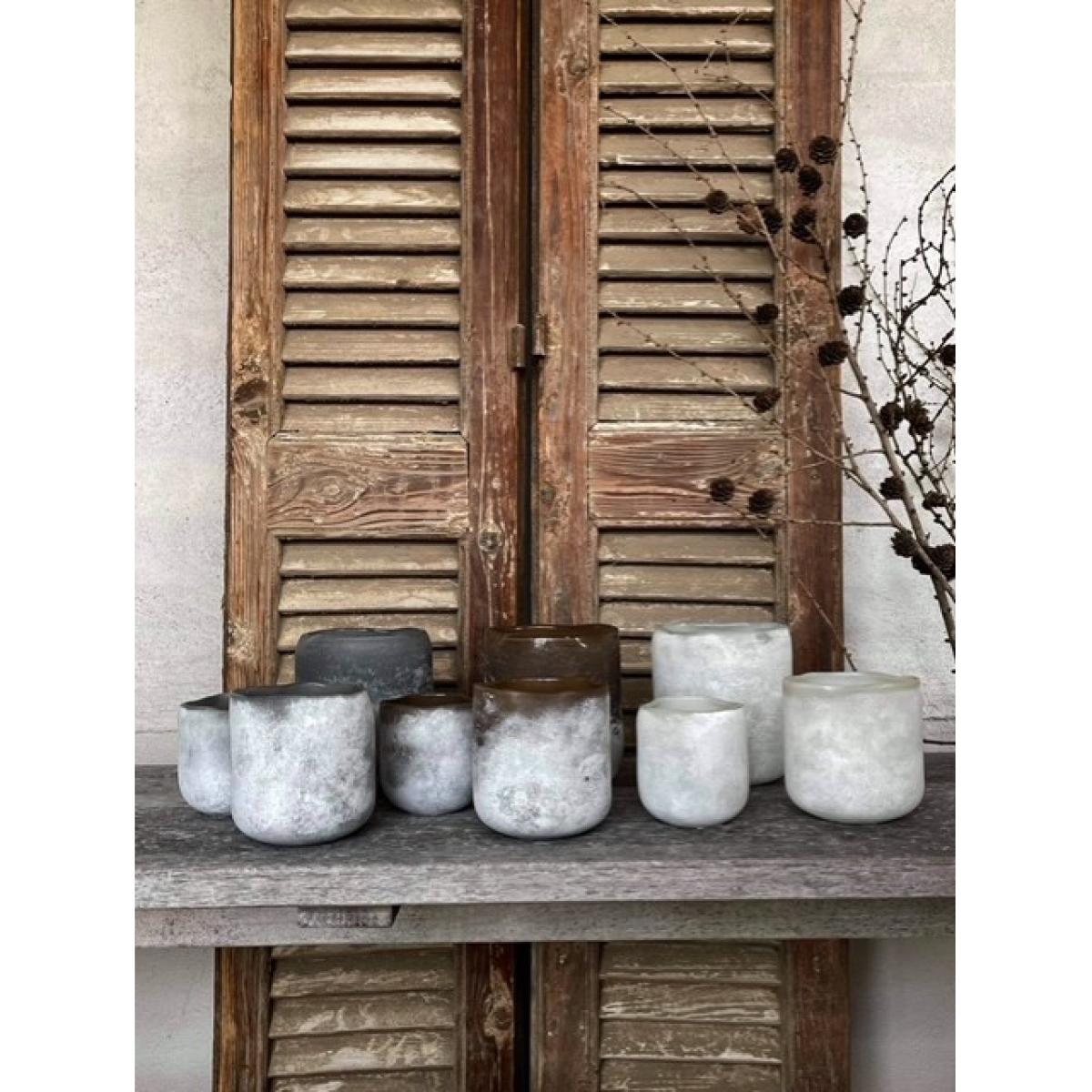 Halde lantern 8 cm White – image 4