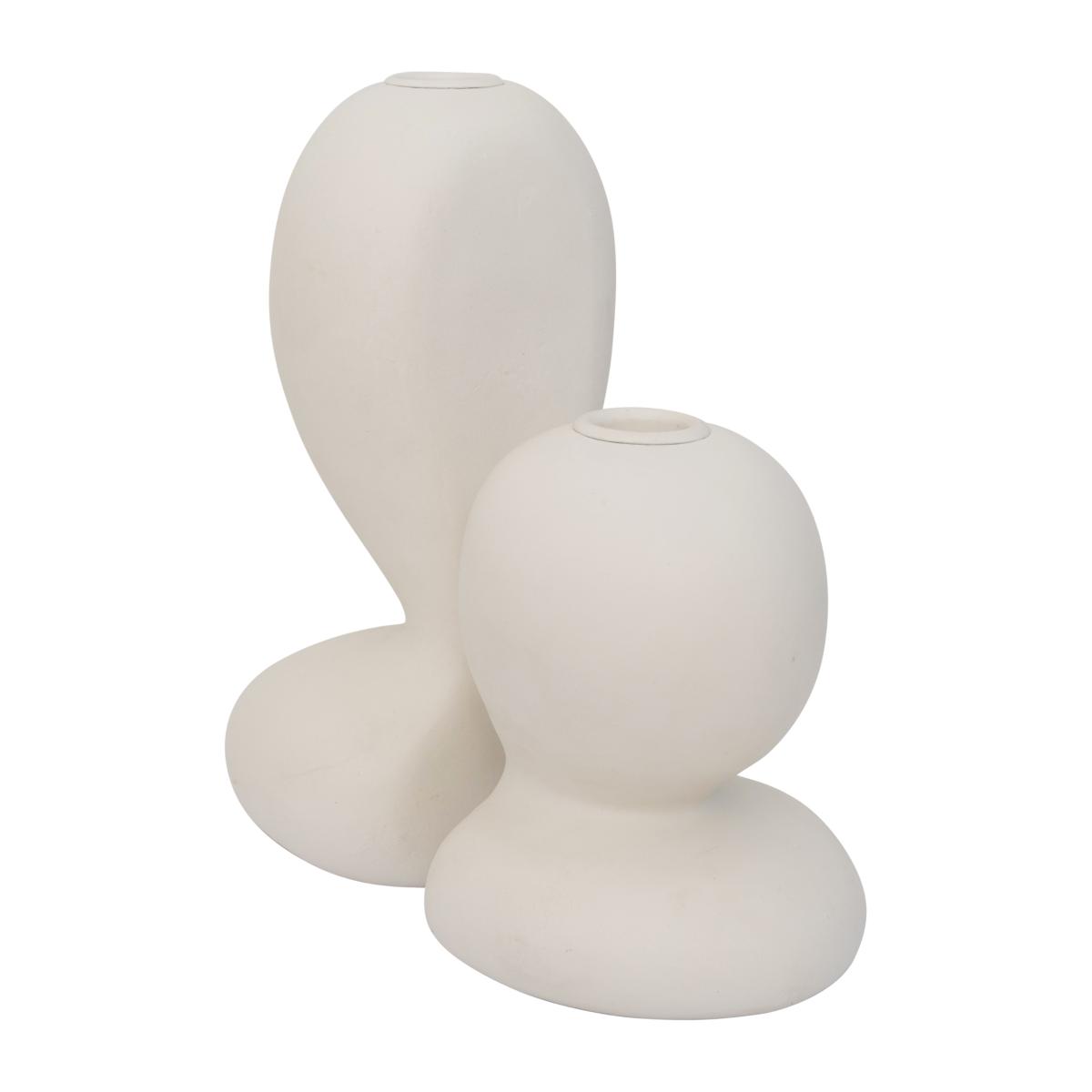 URBAN NATURE CULTURE Chou candle holder 2 pieces White – image 3
