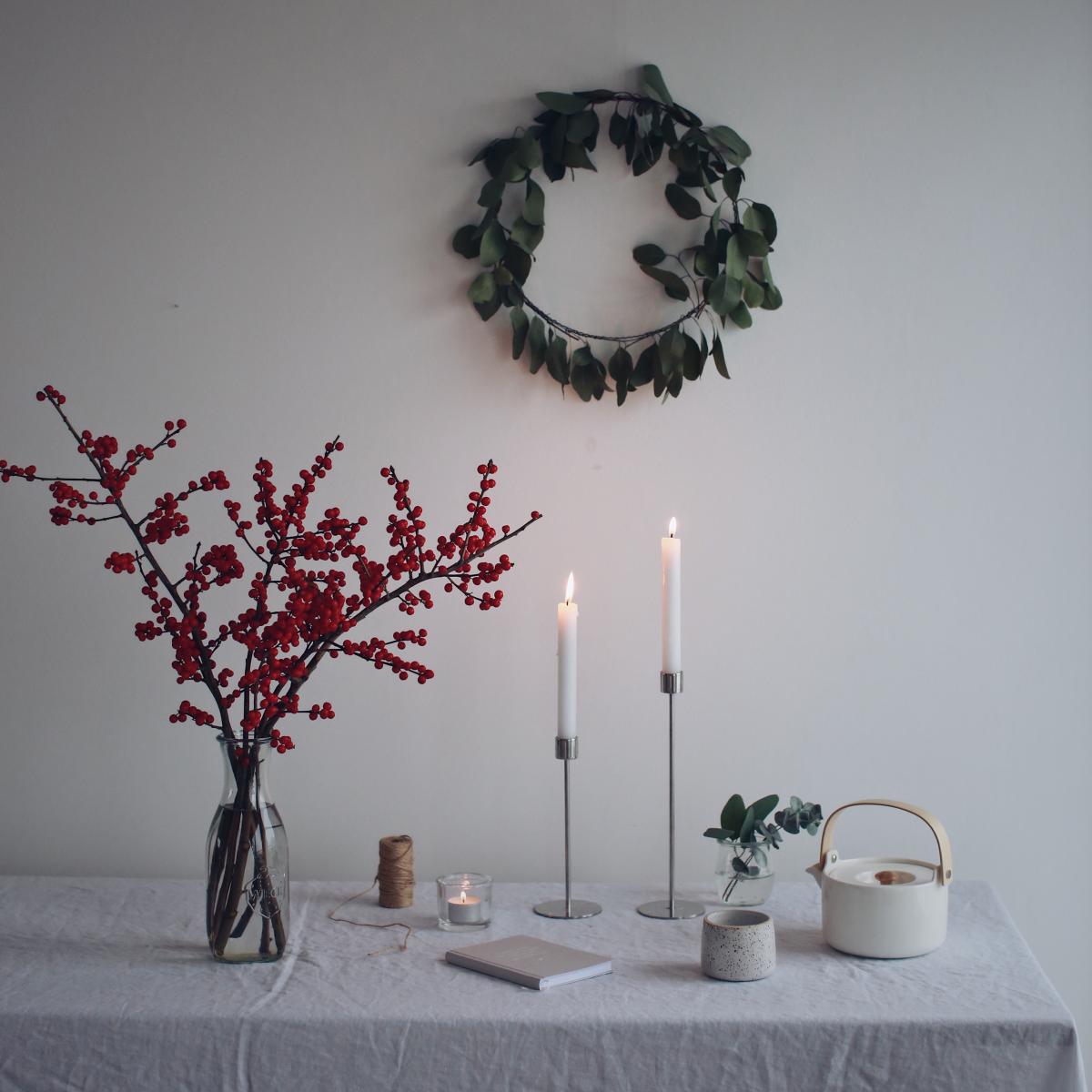 Cooee candle holder 21 cm Stainless steel – image 2
